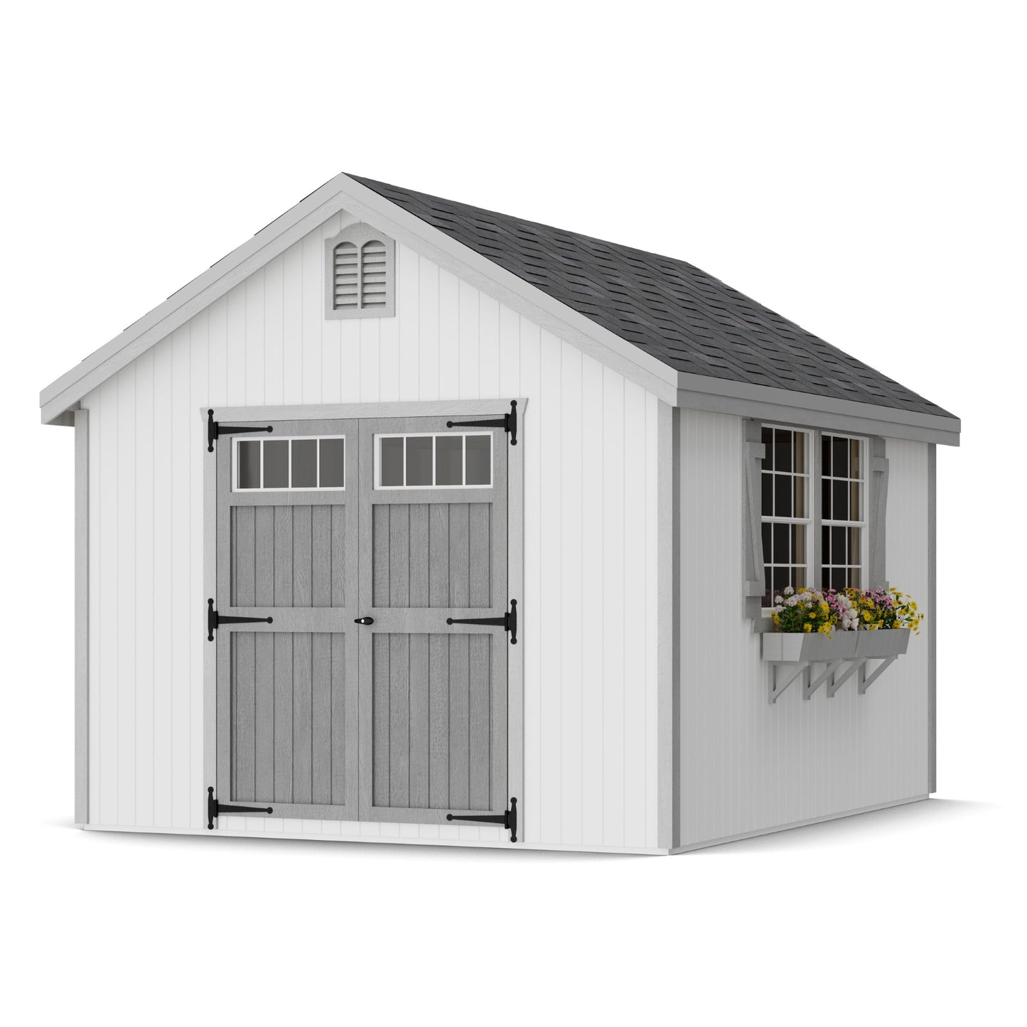 10x12 colonial williamsburg wood storage shed