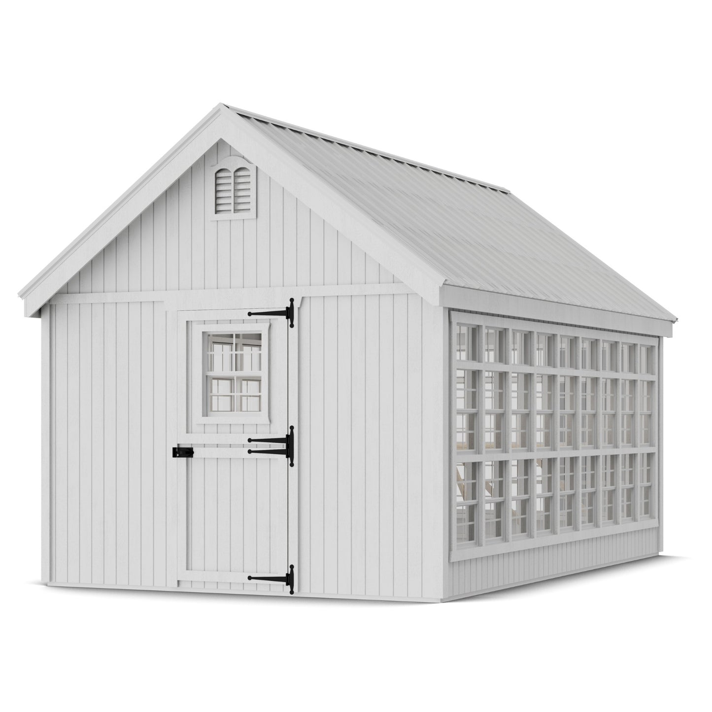 10x16 colonial gable greenhouse