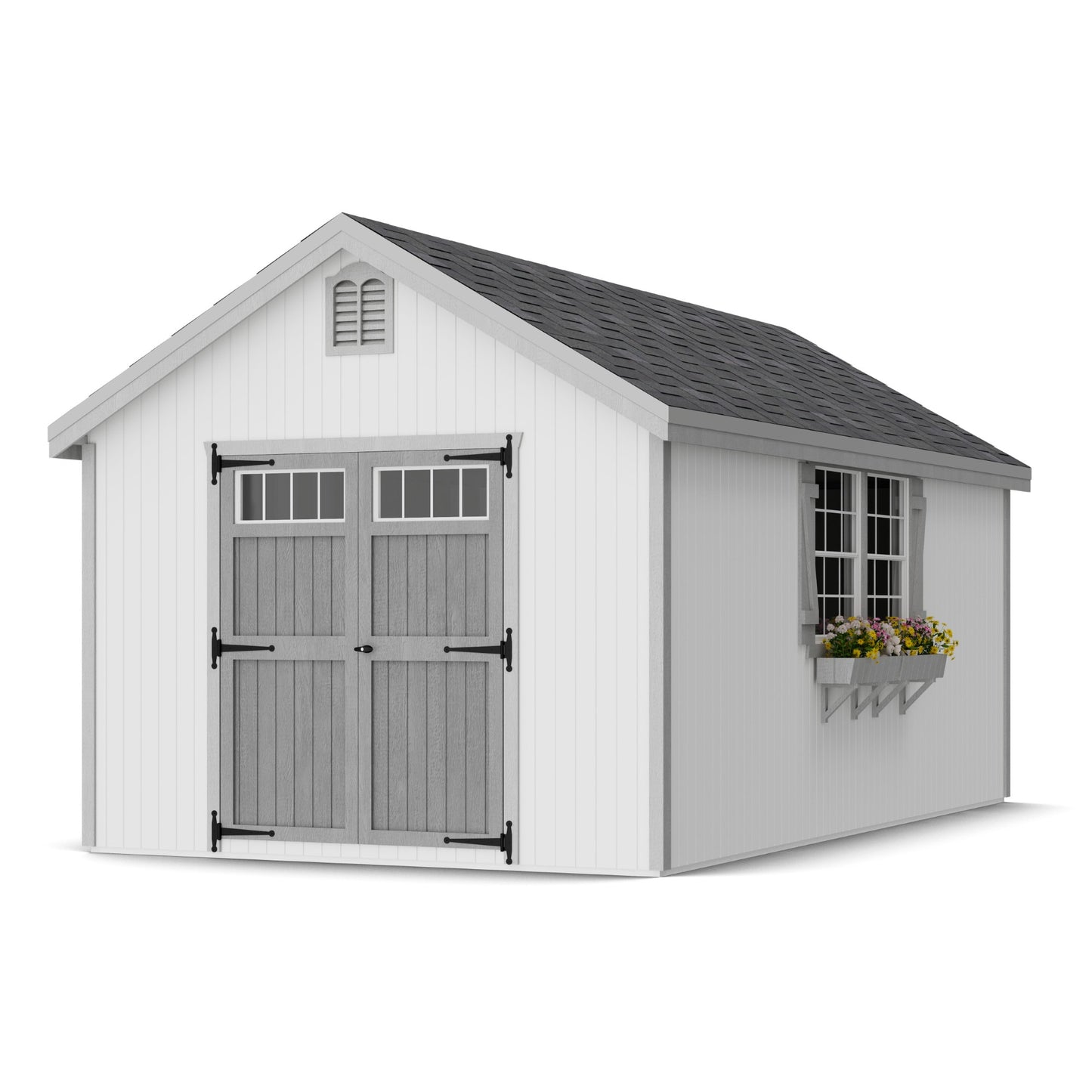 10x18 colonial williamsburg wood storage shed