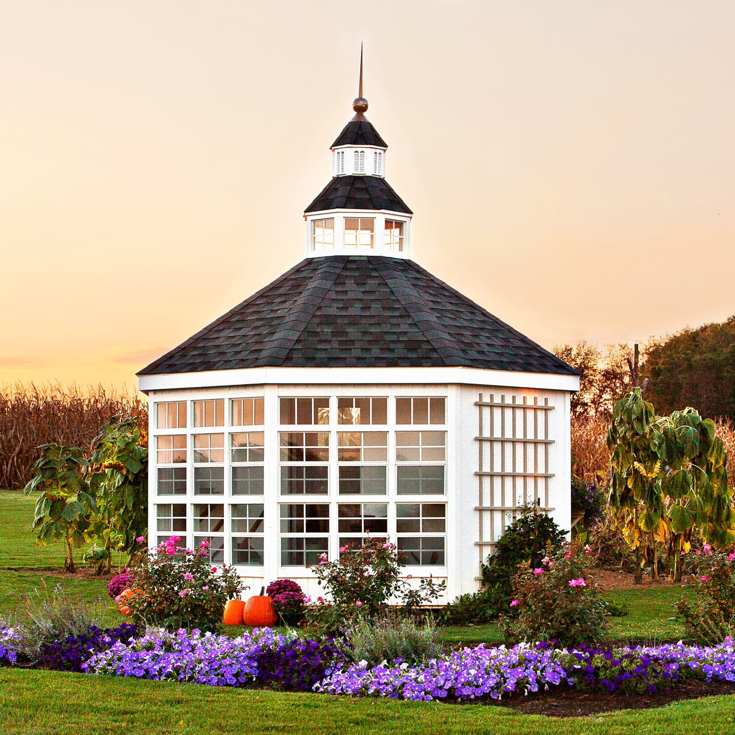 12x12 garden shed greenhouse real lifestyle