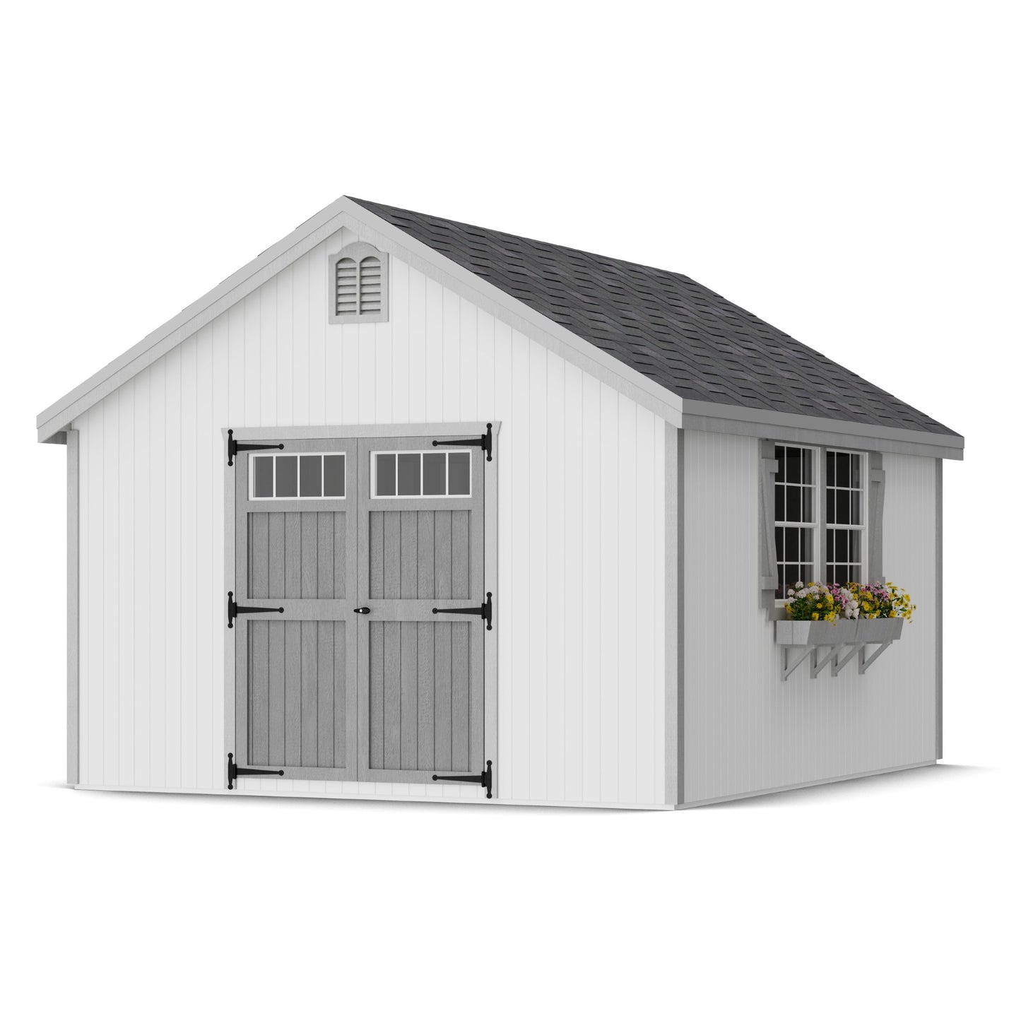 12x14 colonial williamsburg wood storage shed