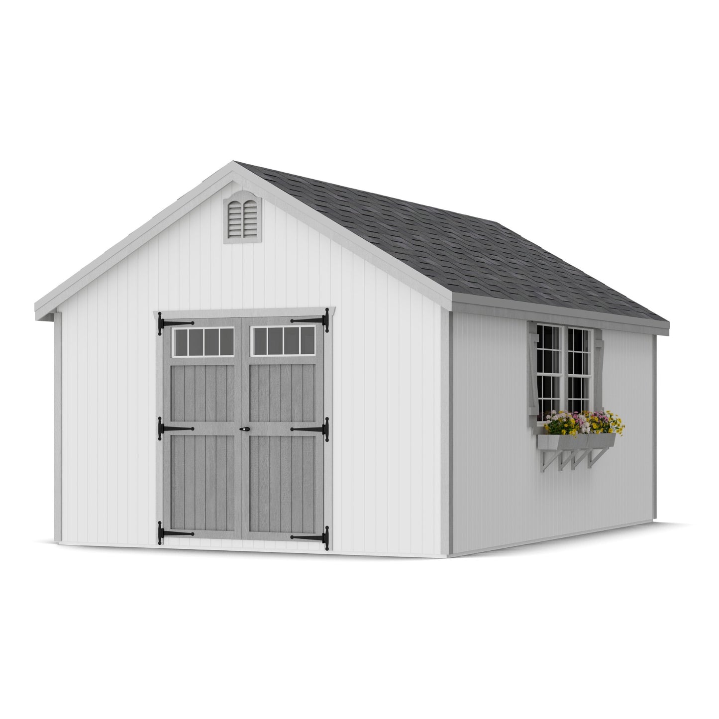12x18 colonial williamsburg wood storage shed