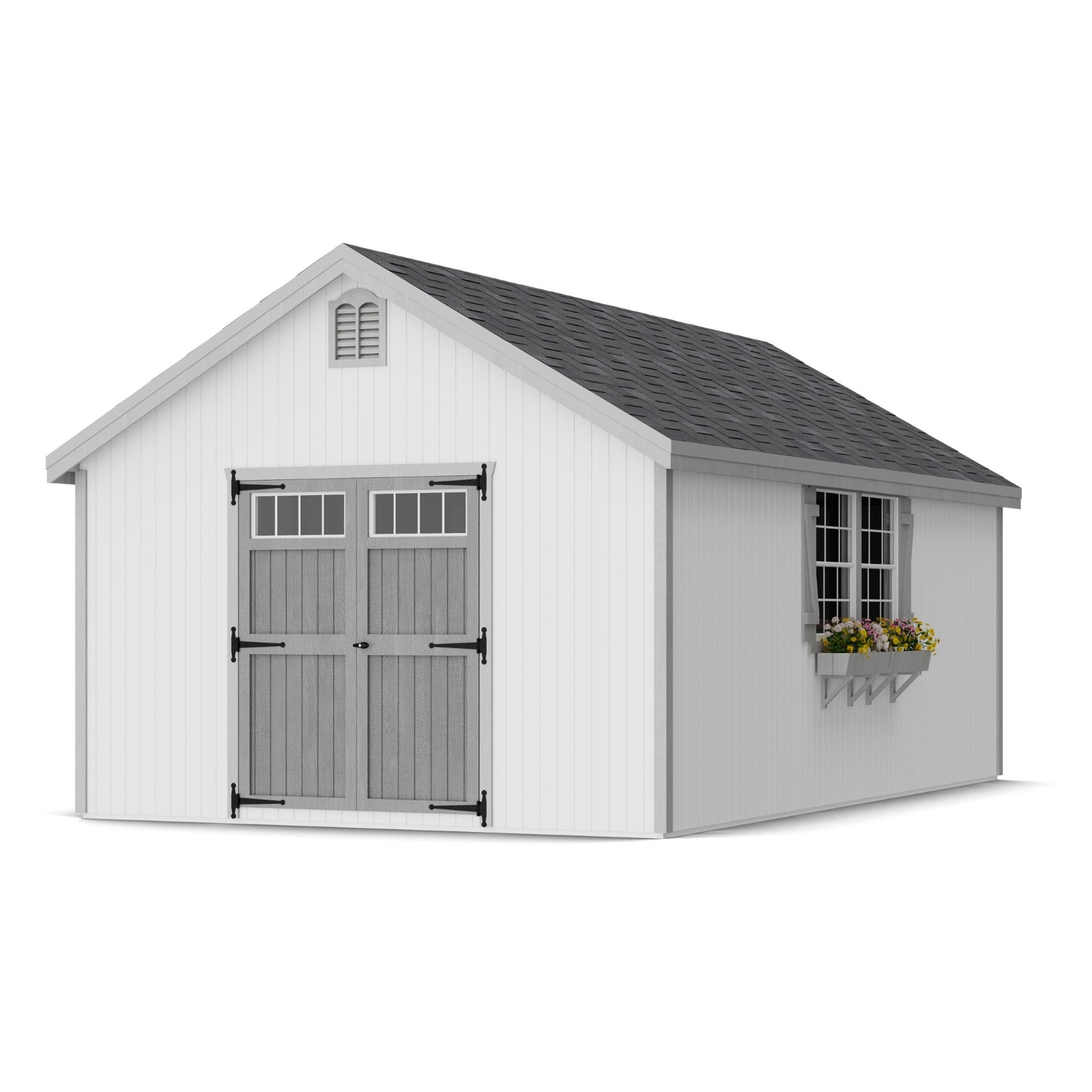 12x20 colonial williamsburg wood storage shed