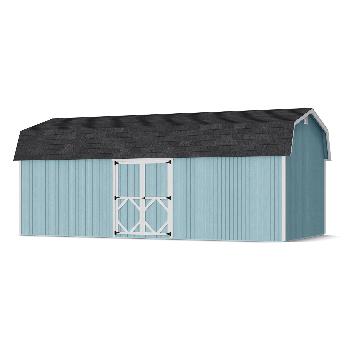 Classic Gambrel 6' Barn Shed with Side Entry