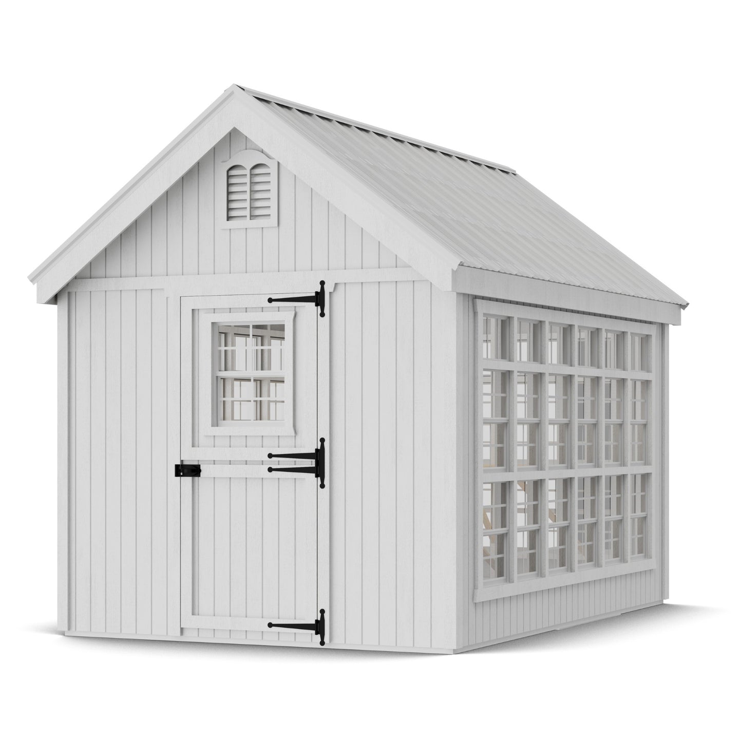 8x12 colonial gable greenhouse
