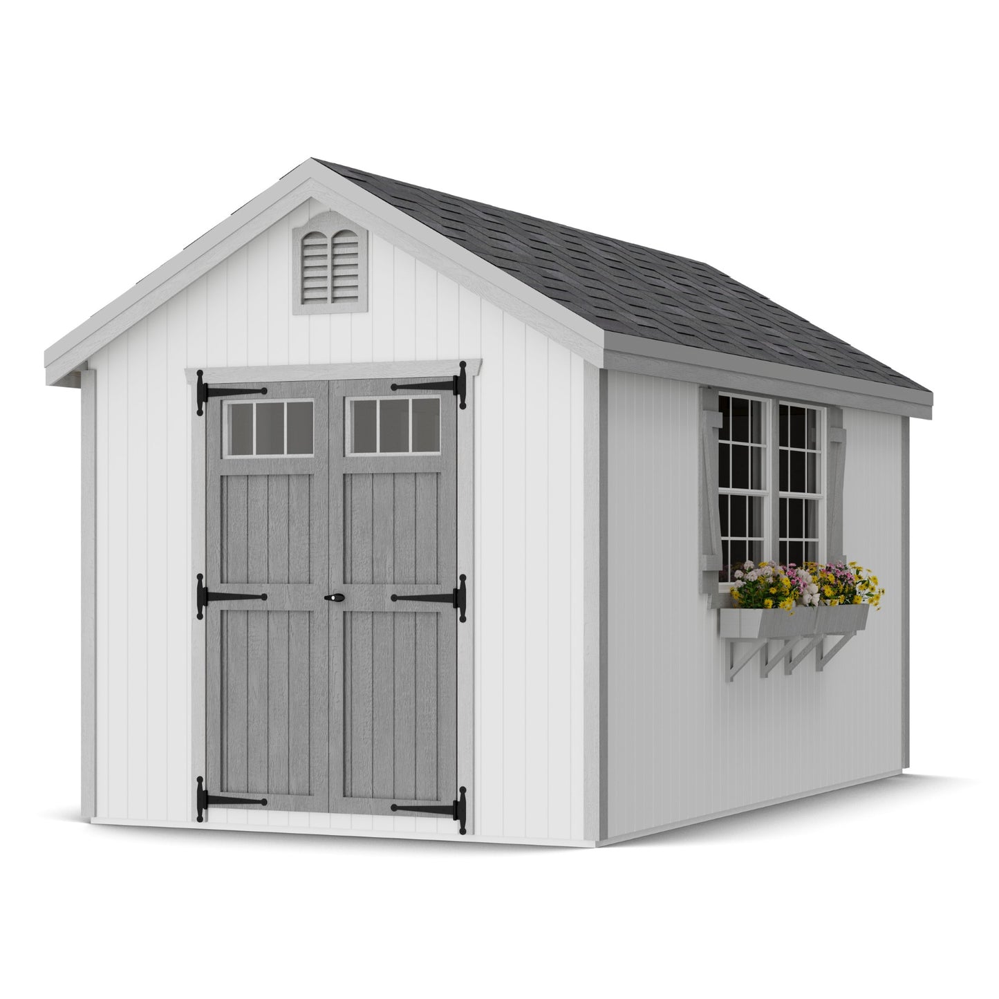 8x14 colonial williamsburg wood storage shed