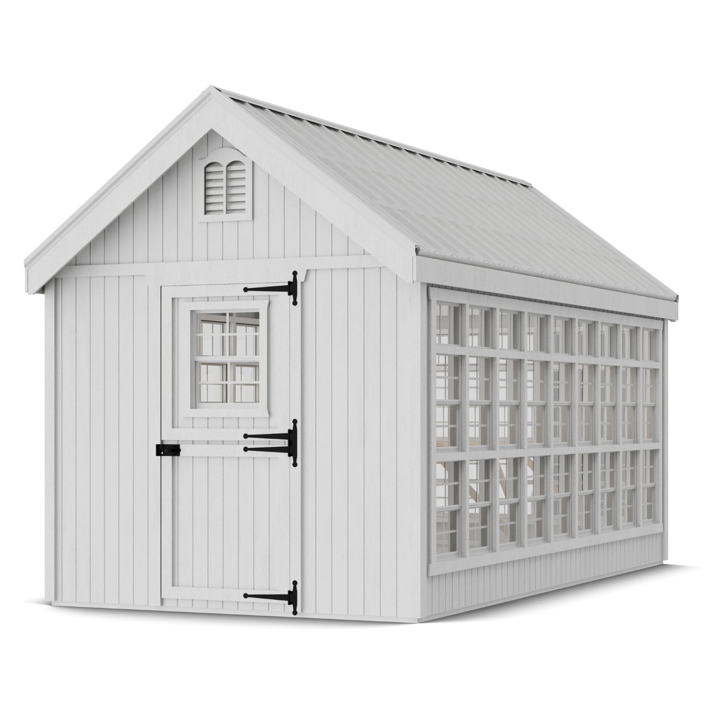 8x16 colonial gable greenhouse