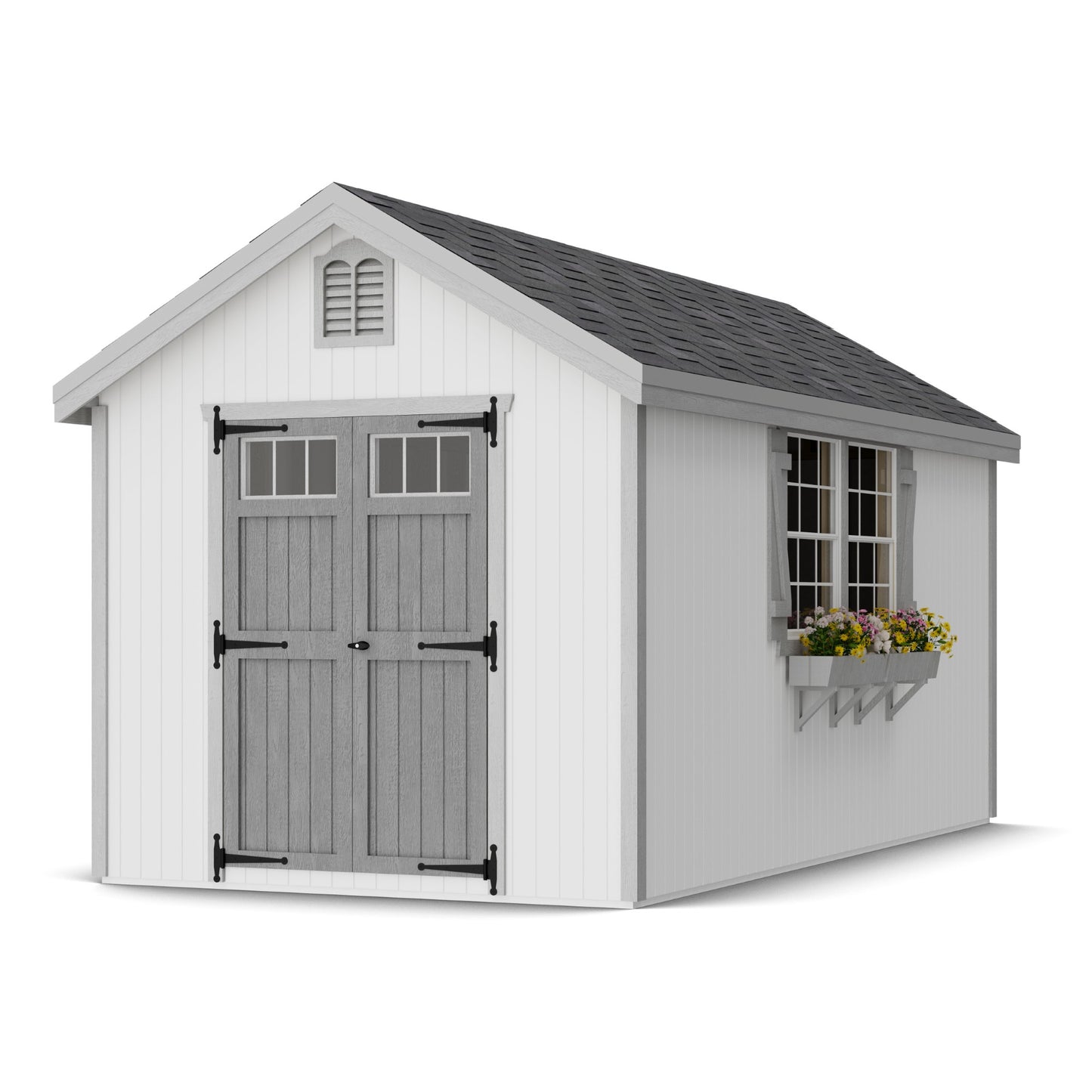 8x16 colonial williamsburg wood storage shed