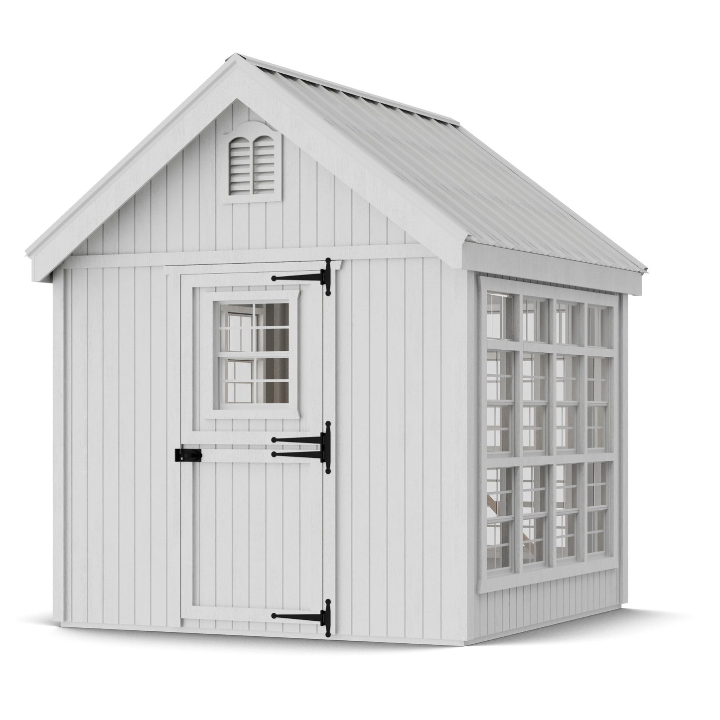 8x8 colonial gable greenhouse