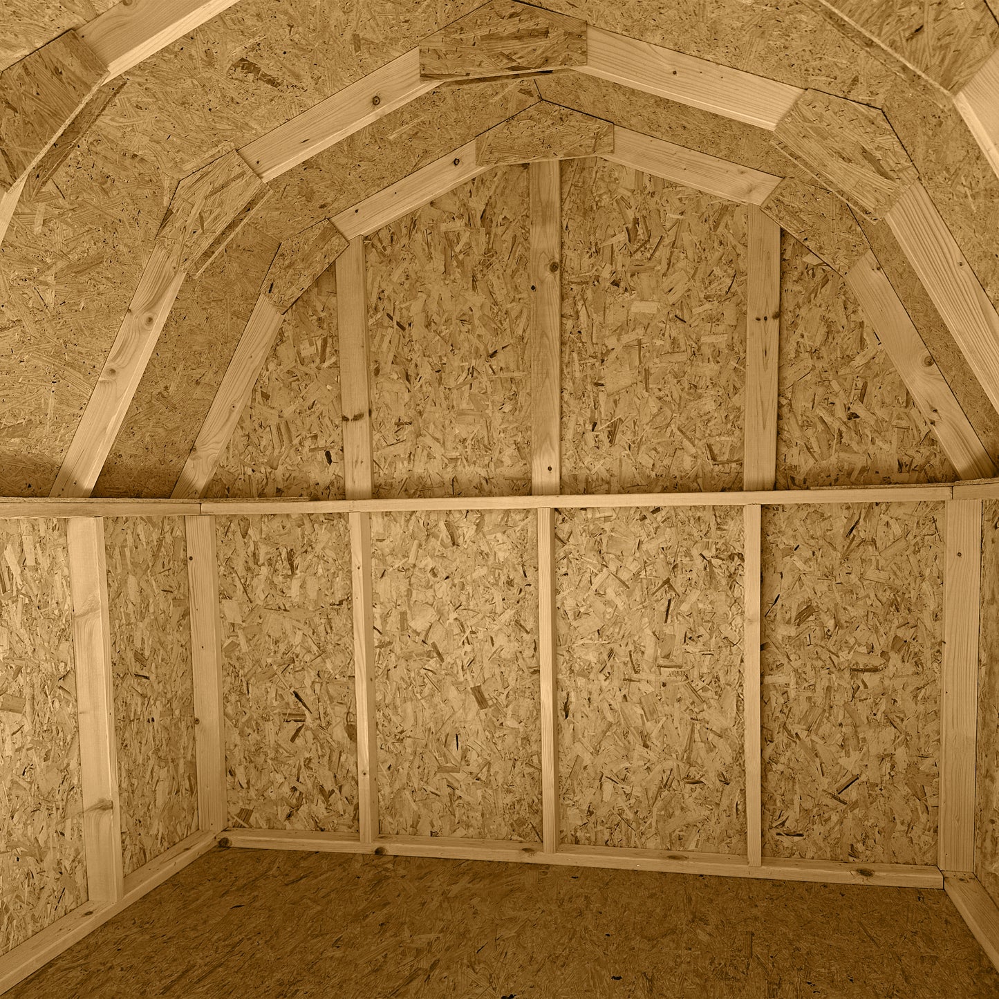 Value Gambrel Barn with 4 ft Sidewalls
