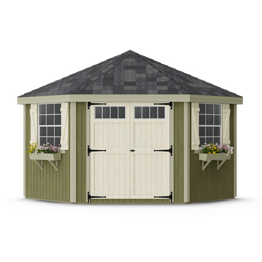 Colonial Five Corner Shed