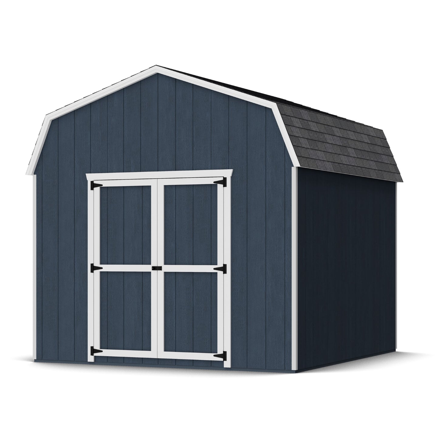 10x10 value gambrel barn with 6 foot sidewalls