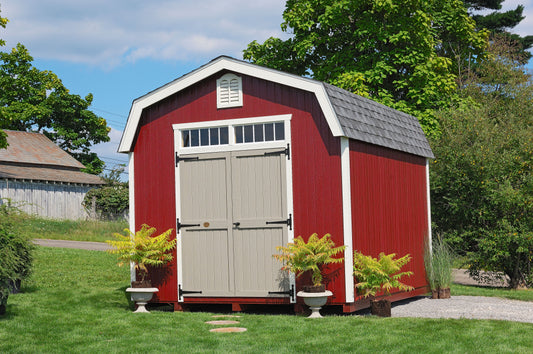 10x12 Colonial Woodbury with transom windows