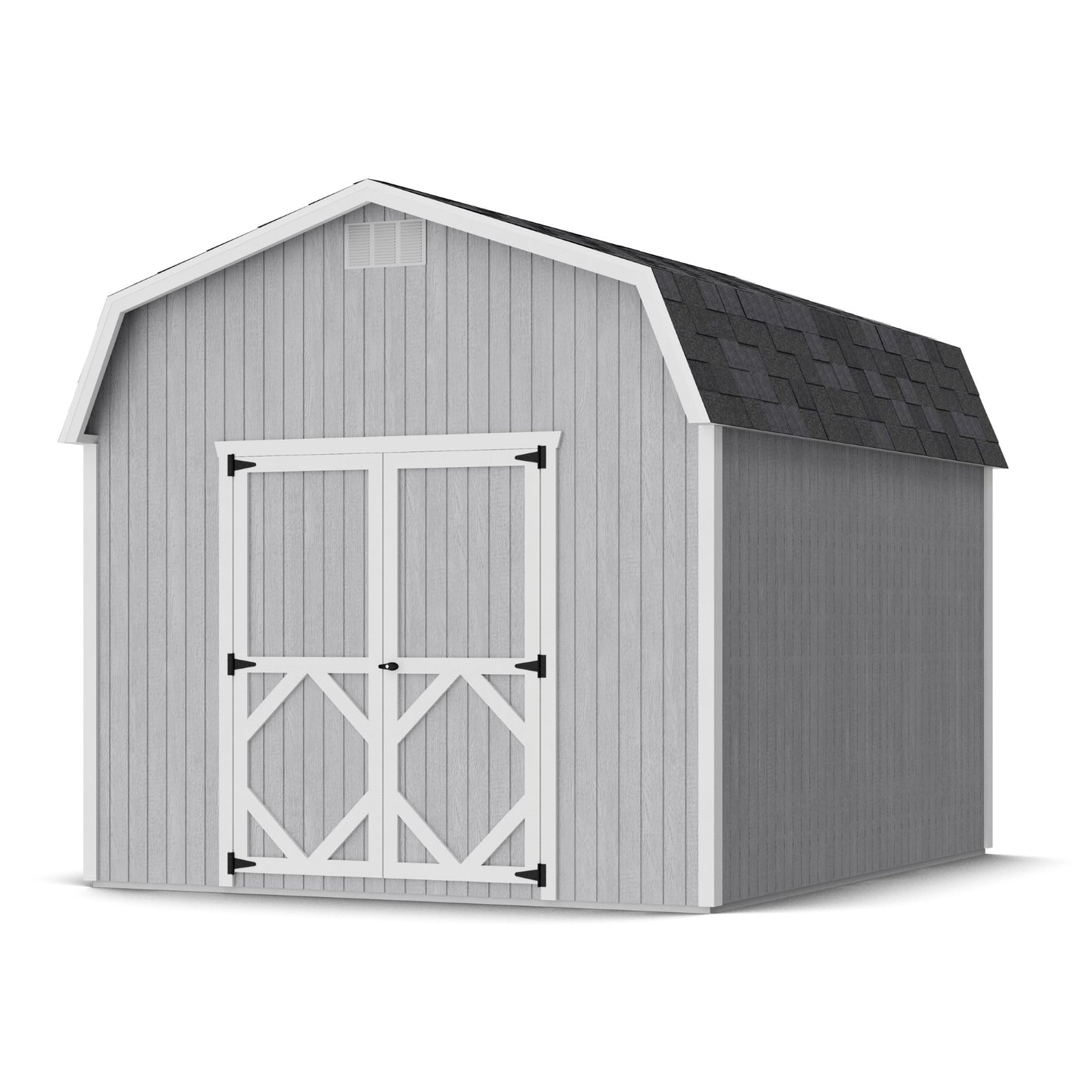 10x12 Classic Gambrel Barn with 6 Foot Sidewalls