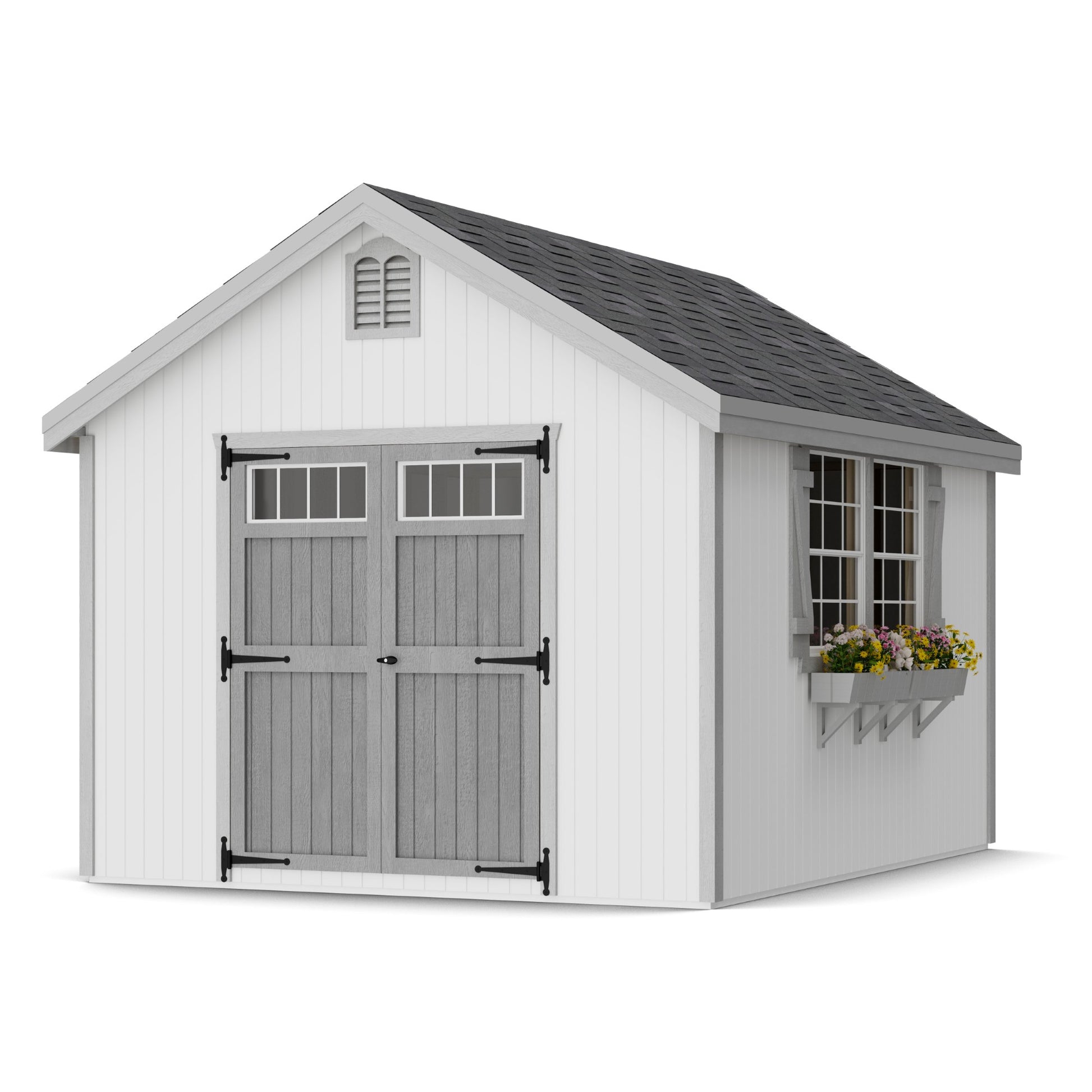 10x12 colonial williamsburg wood storage shed