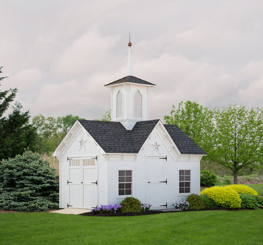 10x14 Star Barn with cupola