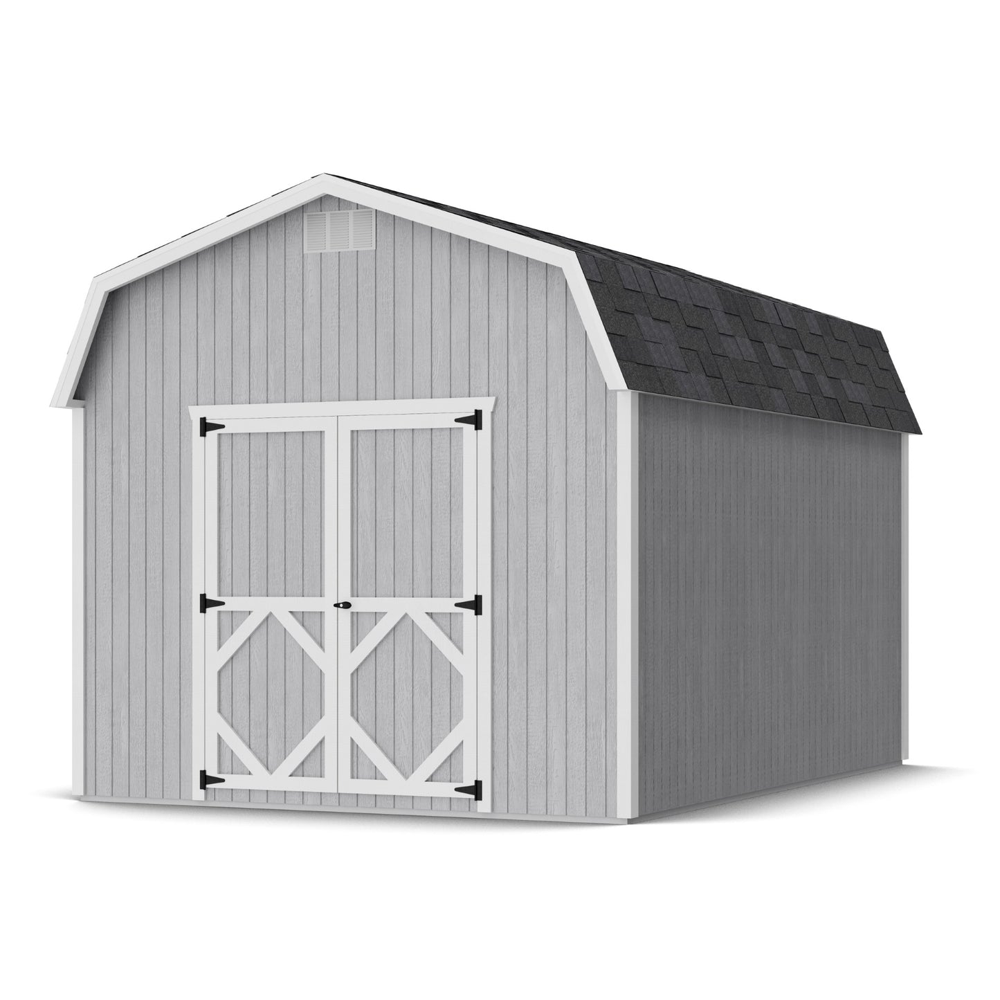 10x14 Classic Gambrel Barn with 6 Foot Sidewalls