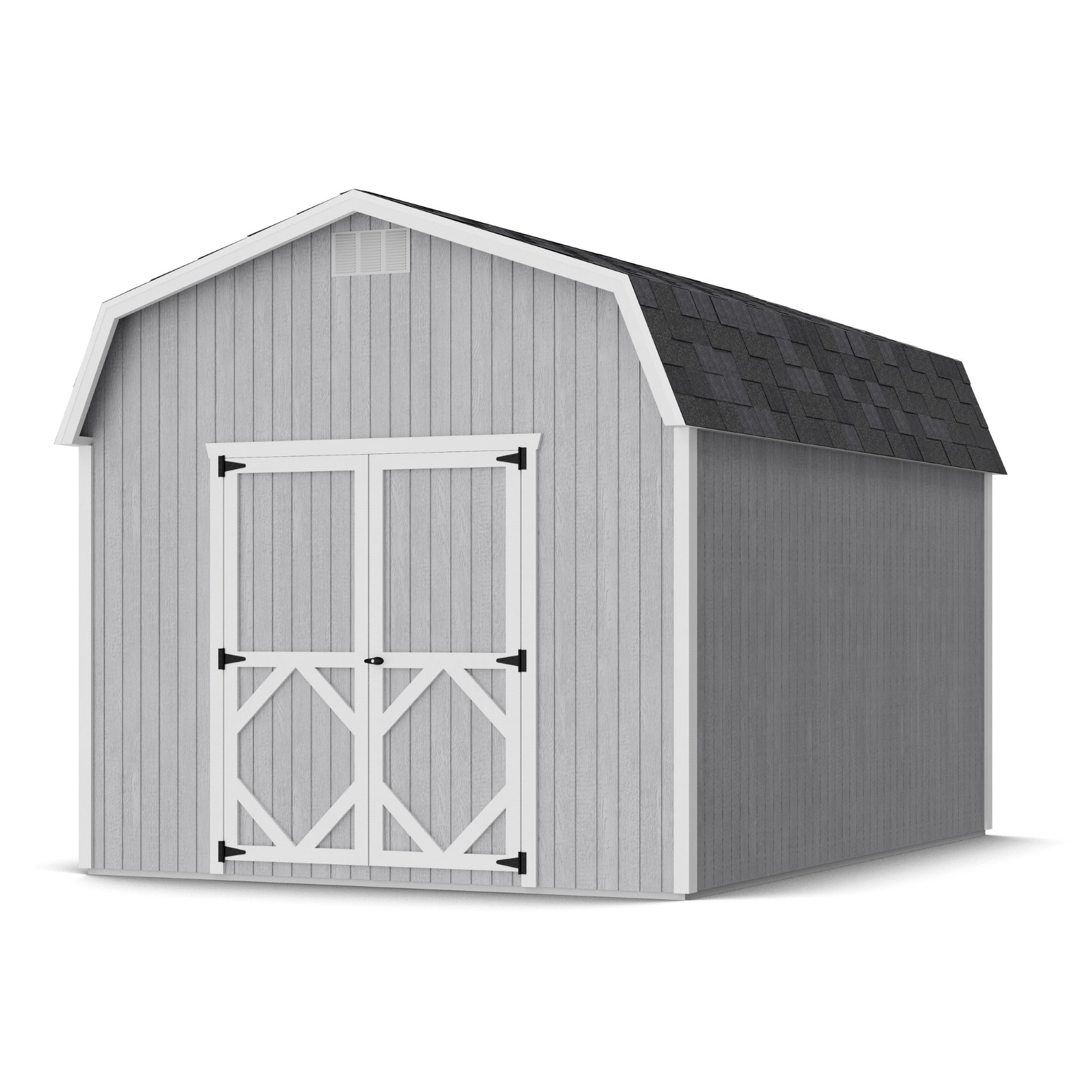 10x14 Classic Gambrel Barn with 6 Foot Sidewalls