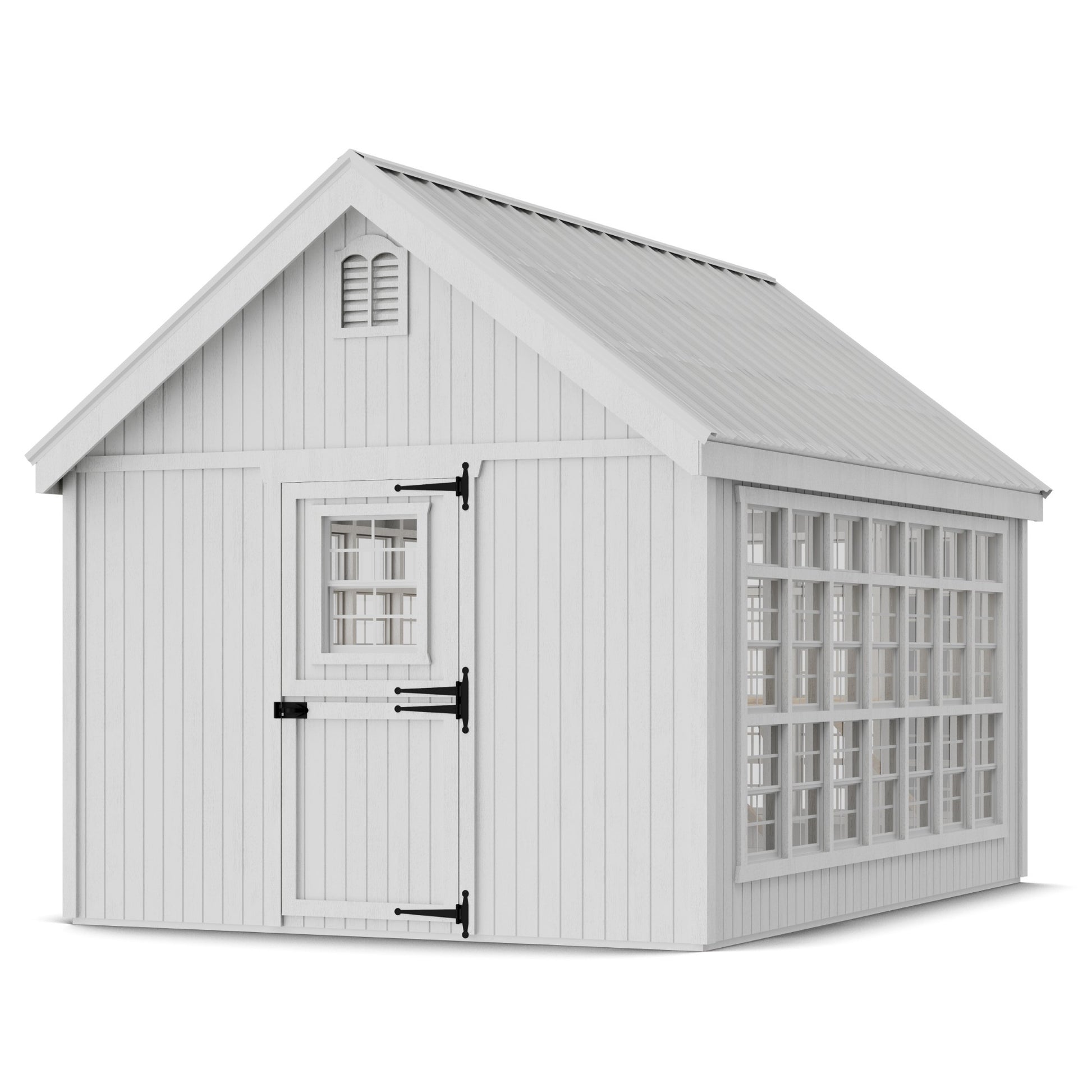 10x14 colonial gable greenhouse