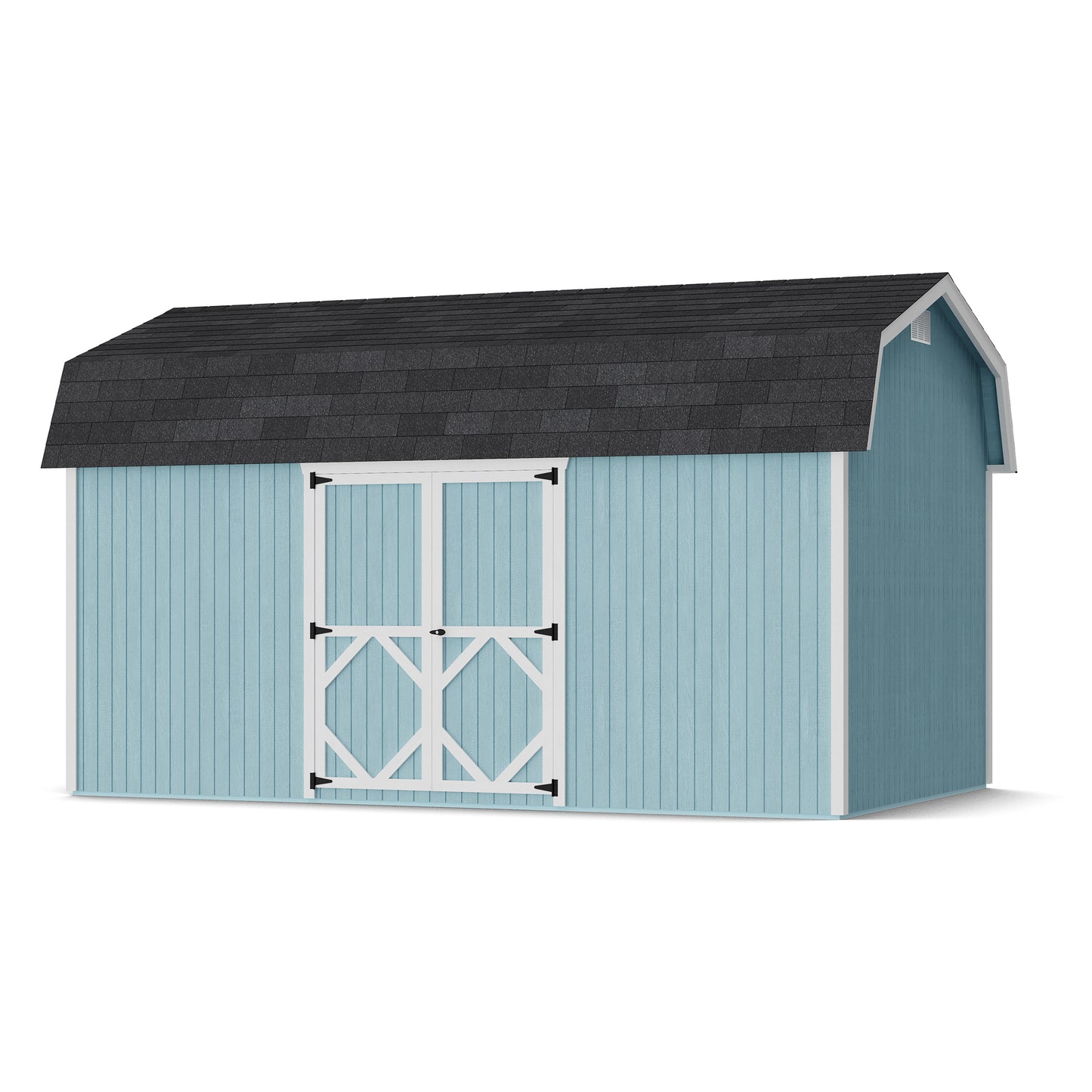 Classic Gambrel 6' Barn Shed with Side Entry