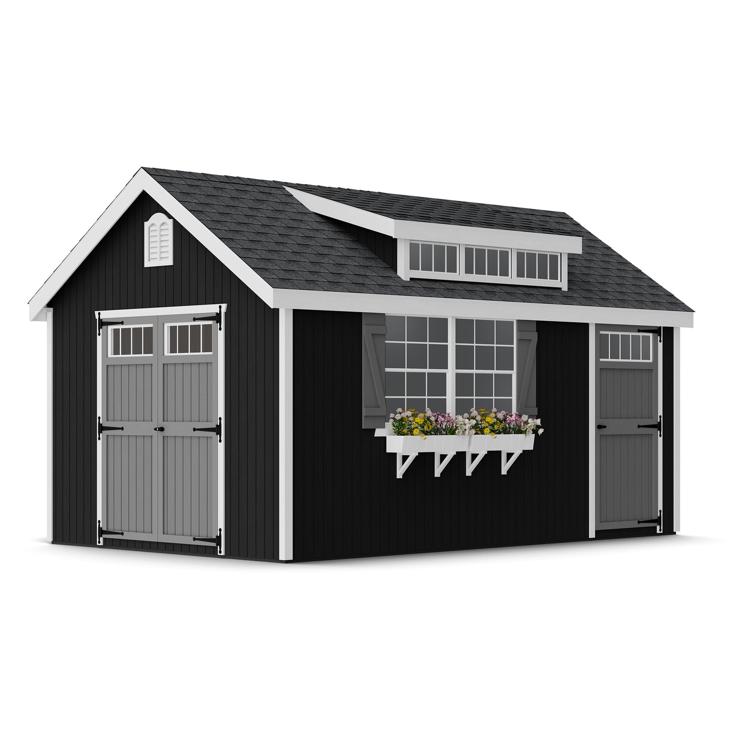 Colonial Lexington Shed