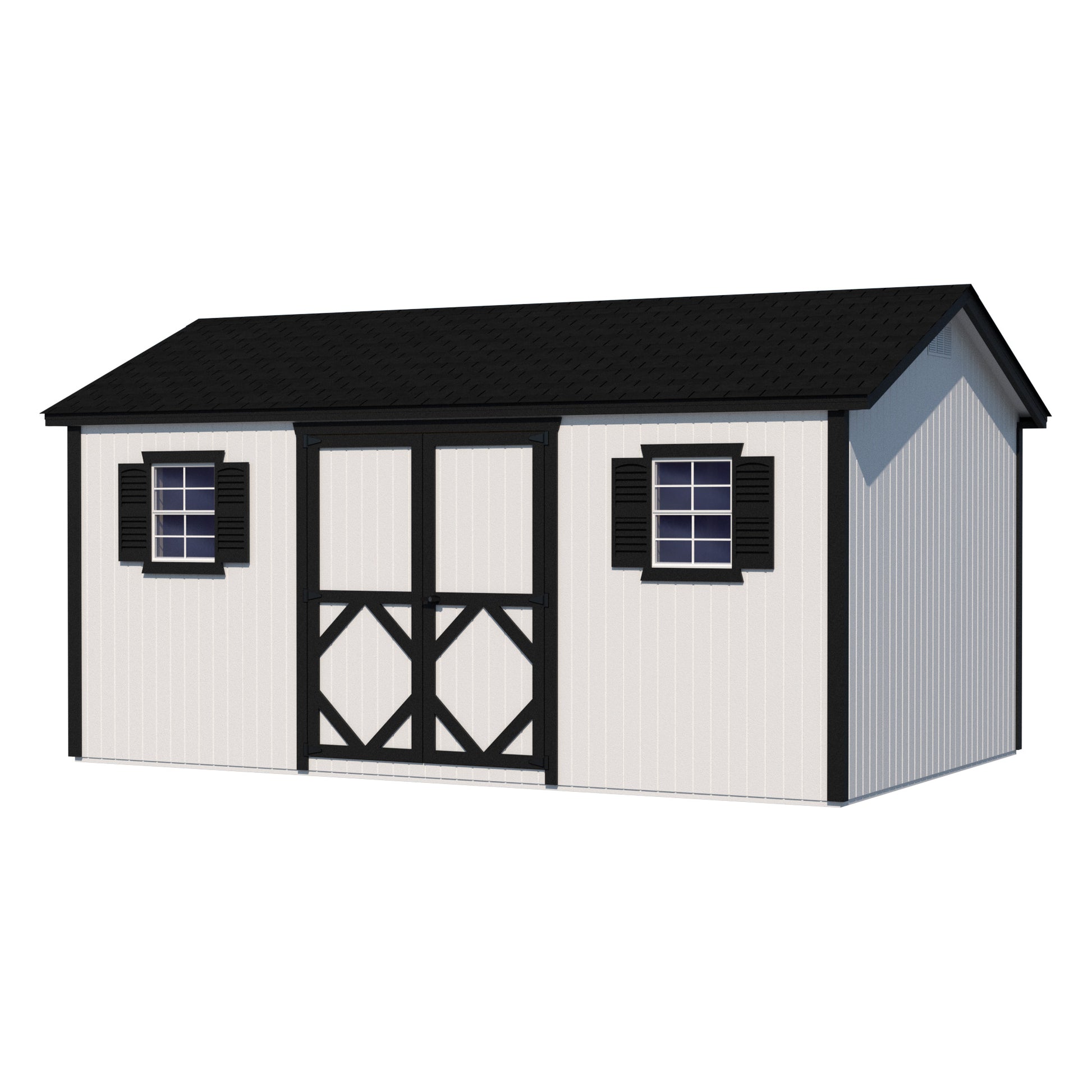 10x16 classic workshop shed