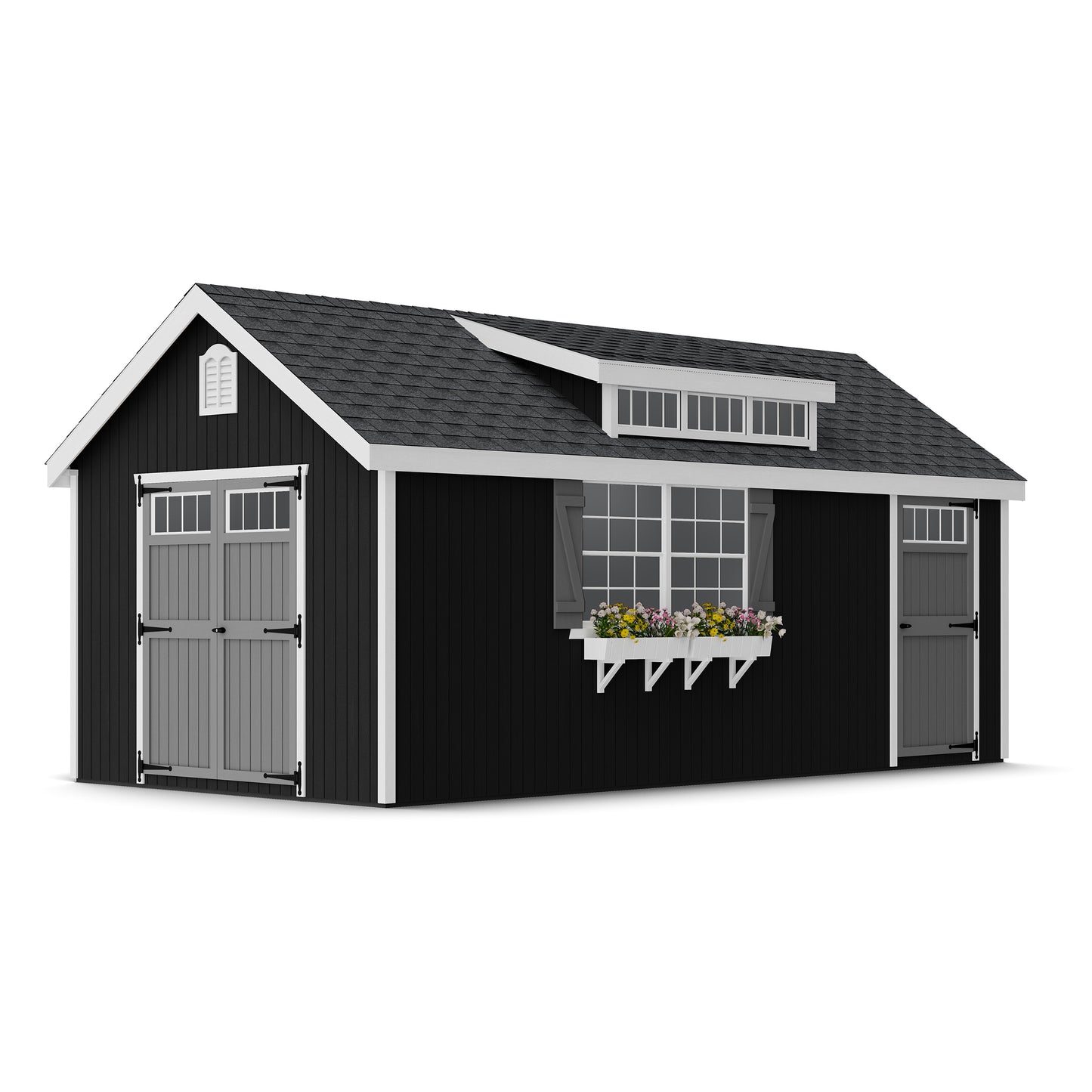 Colonial Lexington Shed