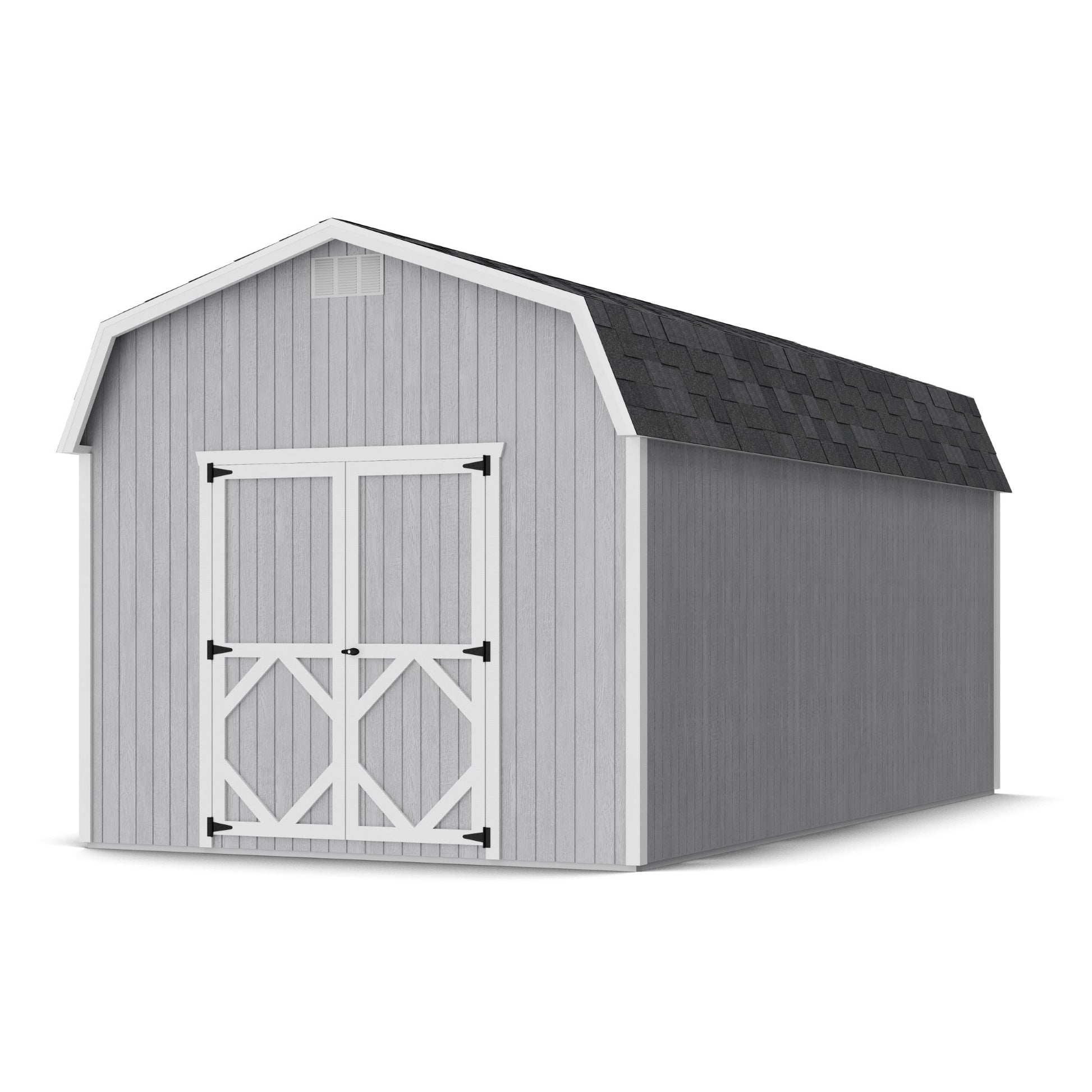 10x20 Classic Gambrel Barn with 6 Foot Sidewalls