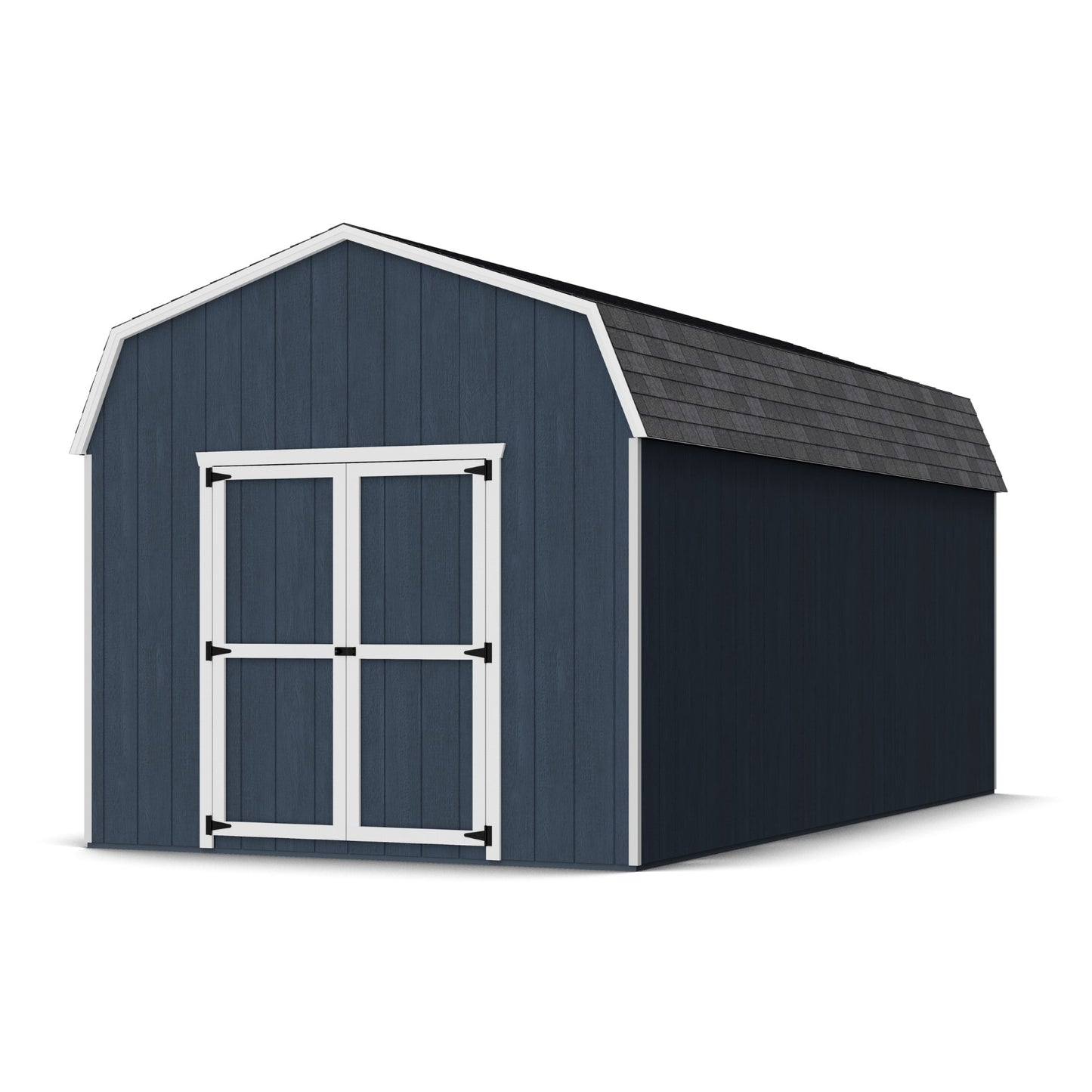 10x20 value gambrel barn with 6 foot sidewalls