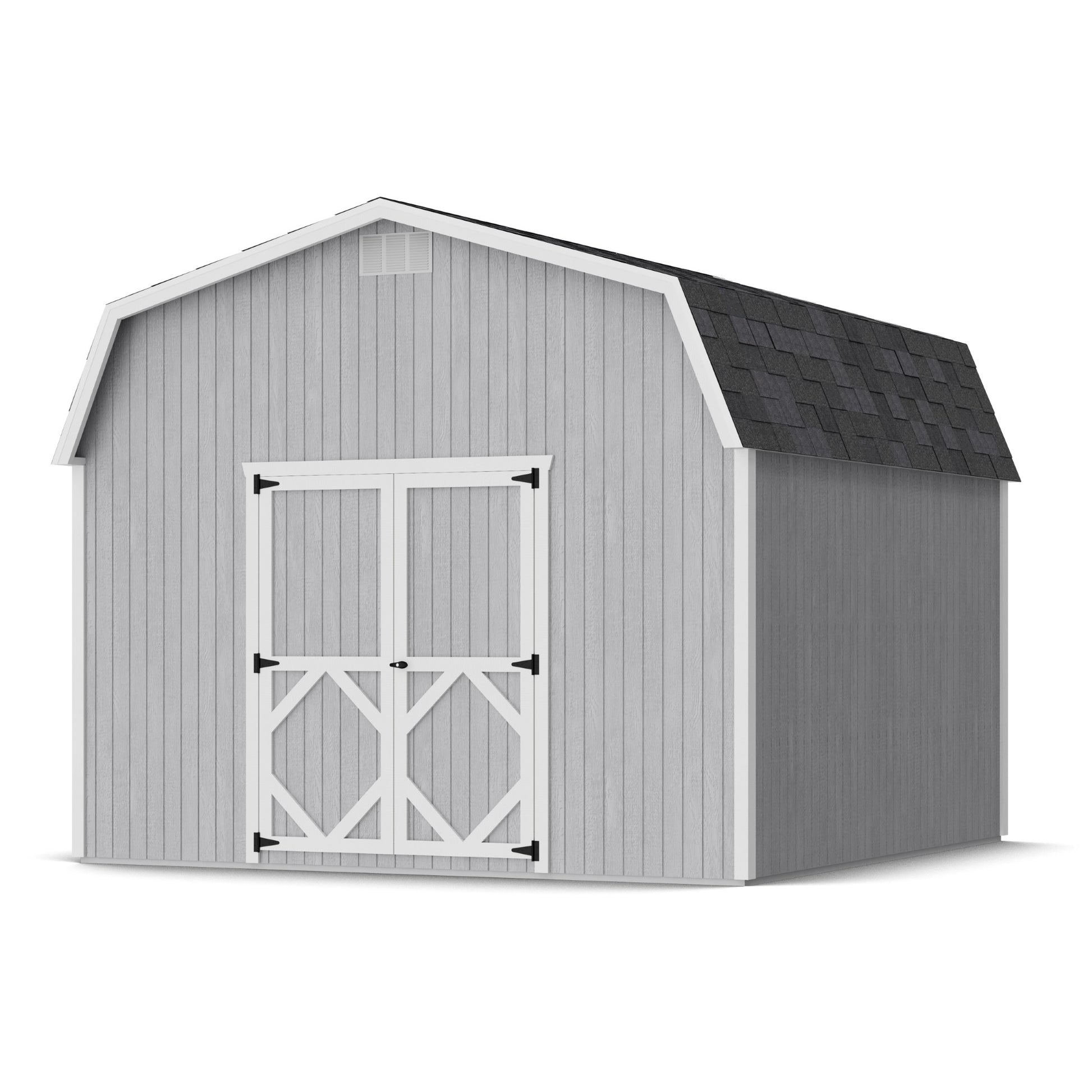 12x12 Classic Gambrel Barn with 6 Foot Sidewalls