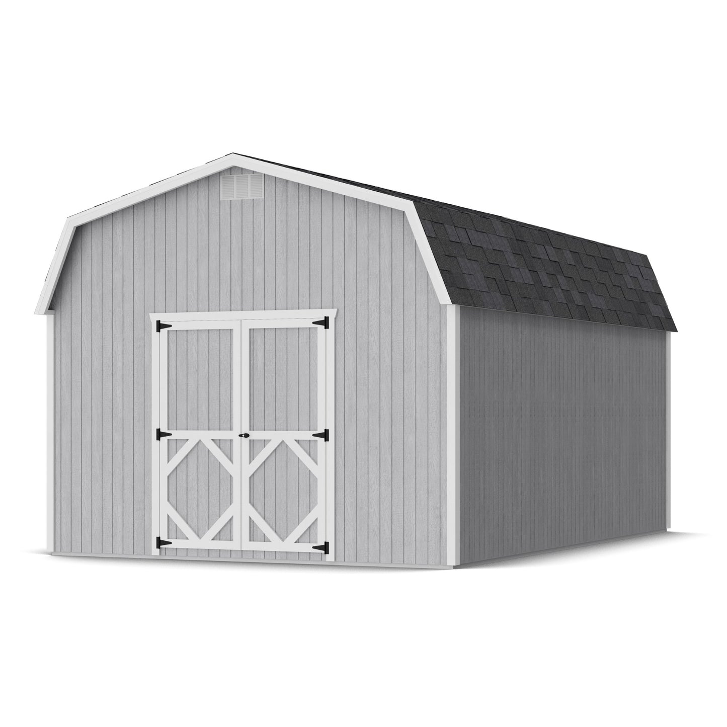 12x18 Classic Gambrel Barn with 6 Foot Sidewalls