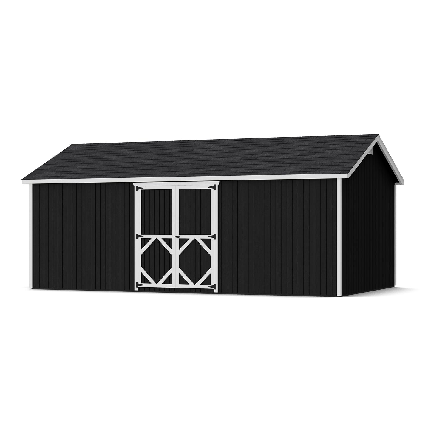 Classic Gable Shed with Side Entry