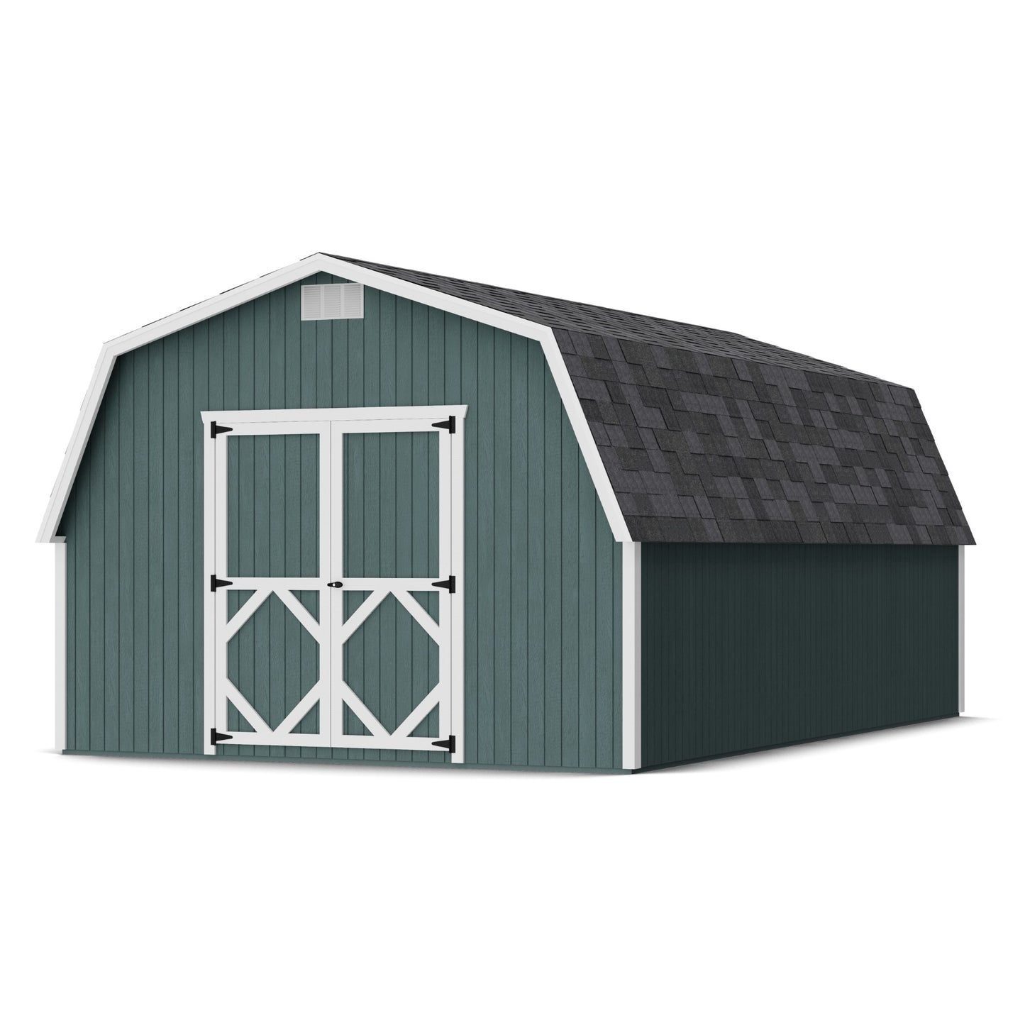 12x20 Classic Gambrel Barn with 4 Foot Sidewalls