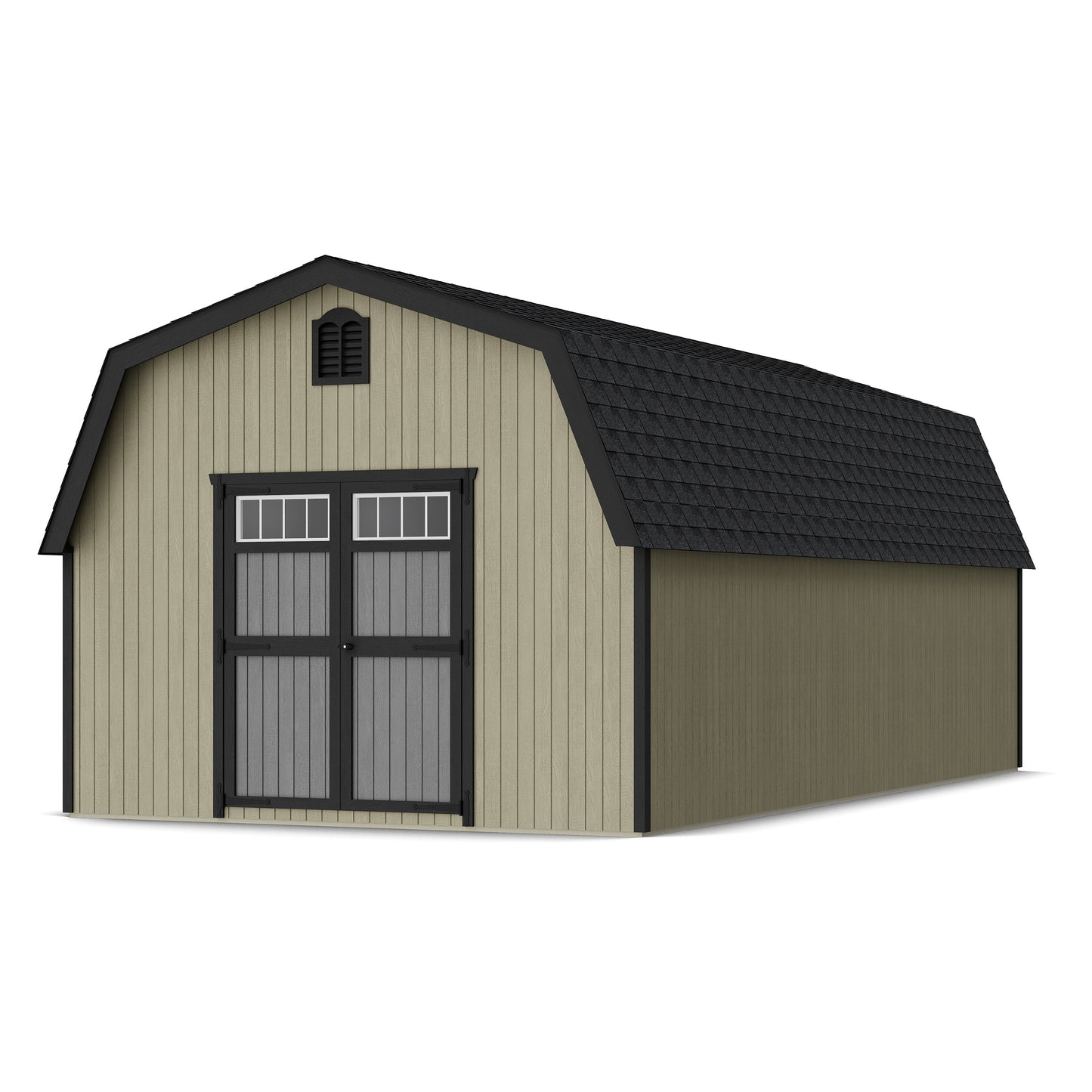 Colonial Greenfield Barn Shed