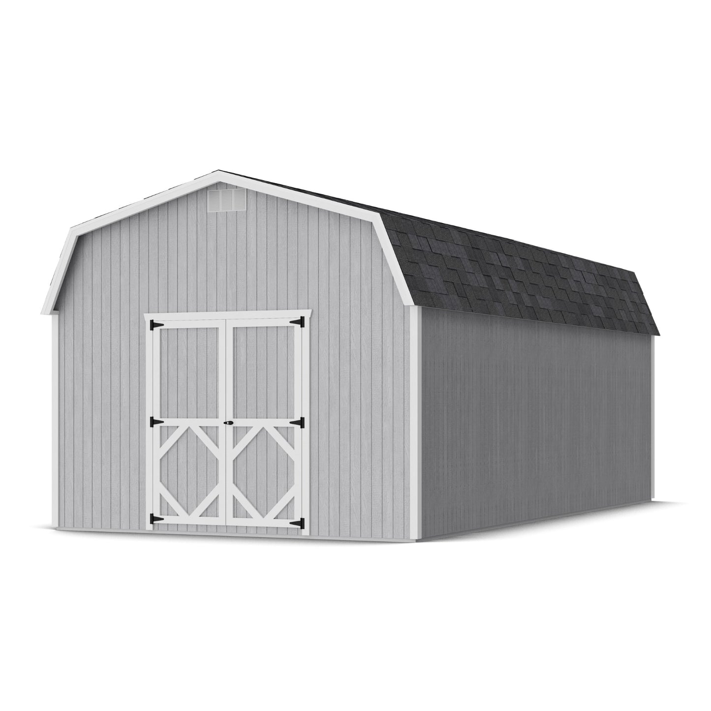 12x24 Classic Gambrel Barn with 6 Foot Sidewalls