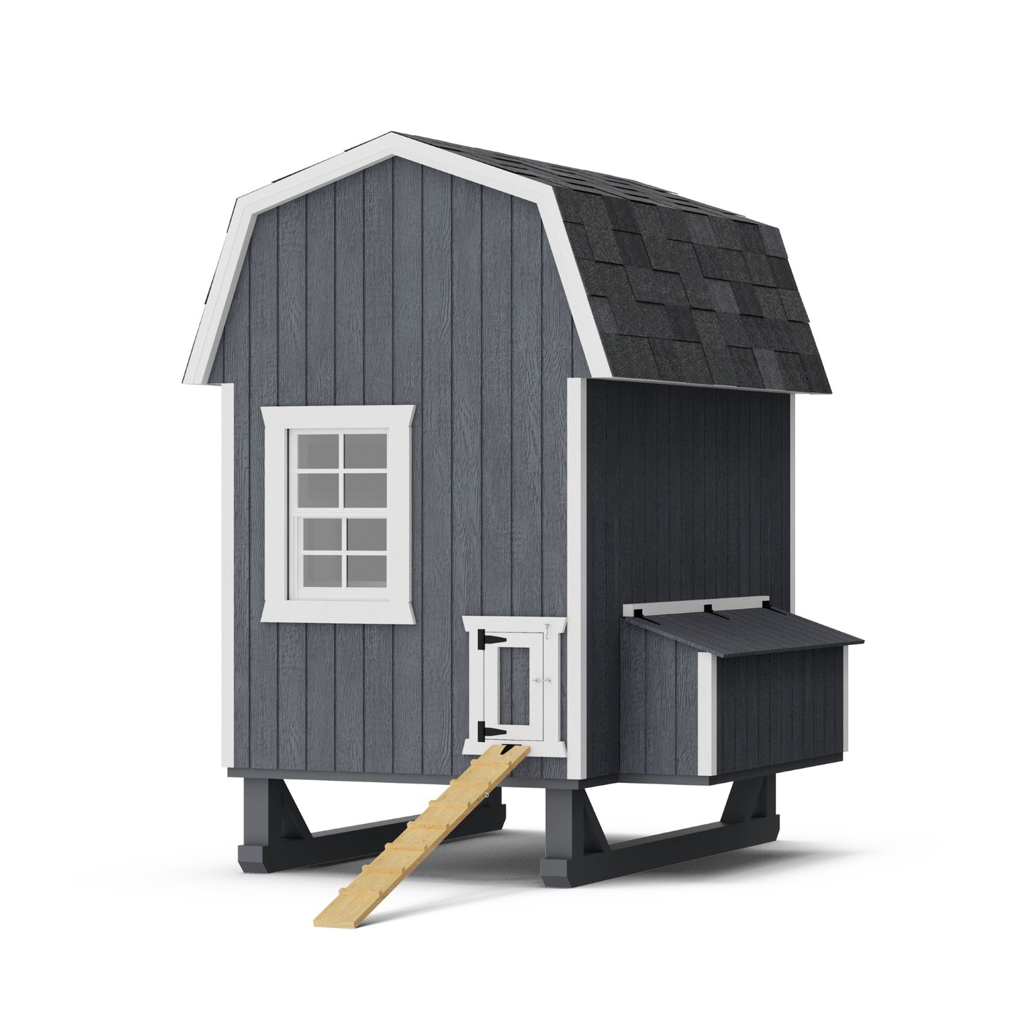 Gambrel Barn Coop