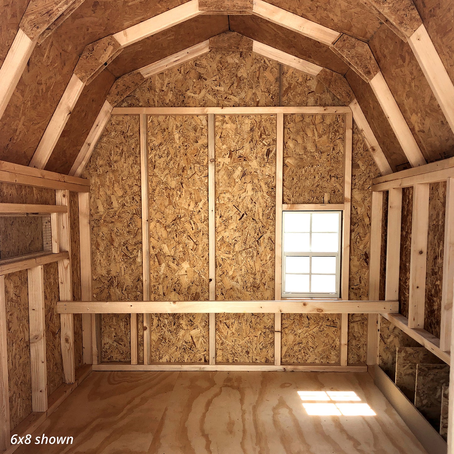 Gambrel Barn Coop
