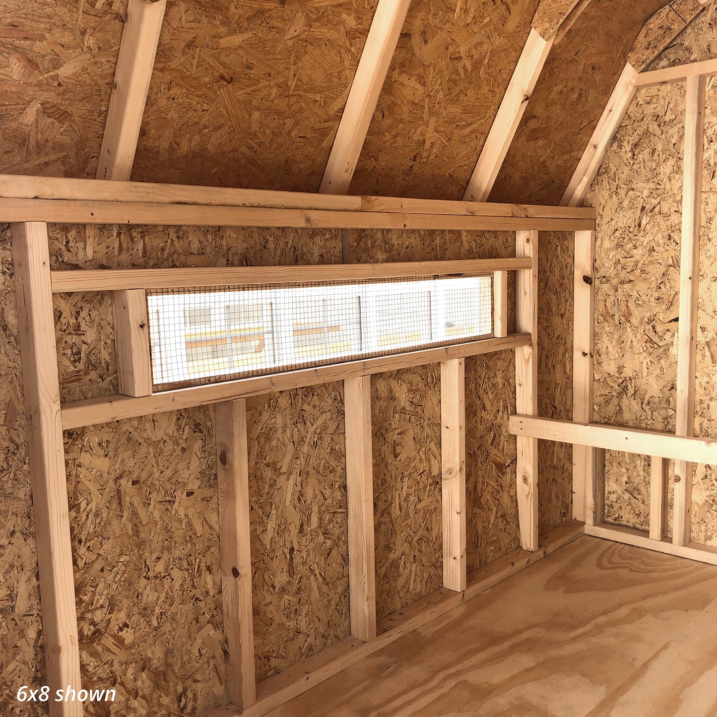 Gambrel Barn Coop