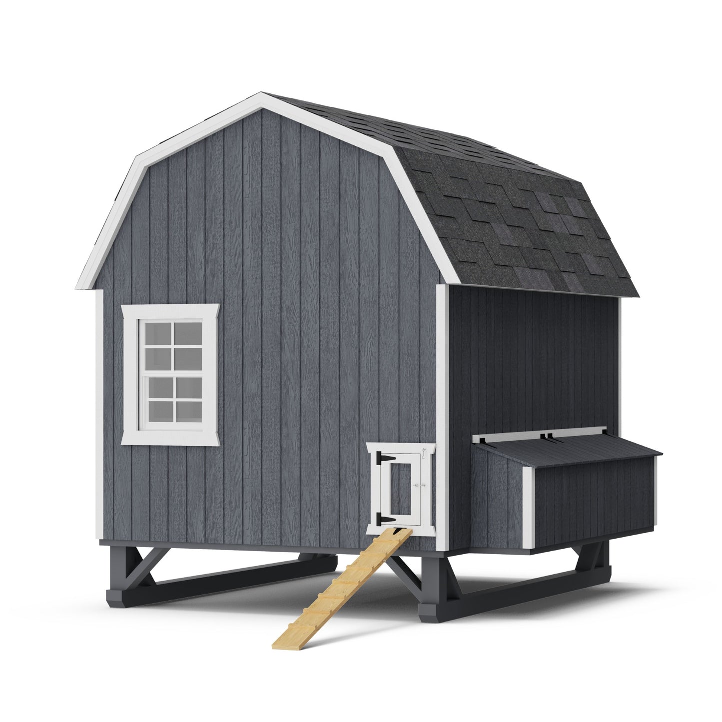 Gambrel Barn Coop