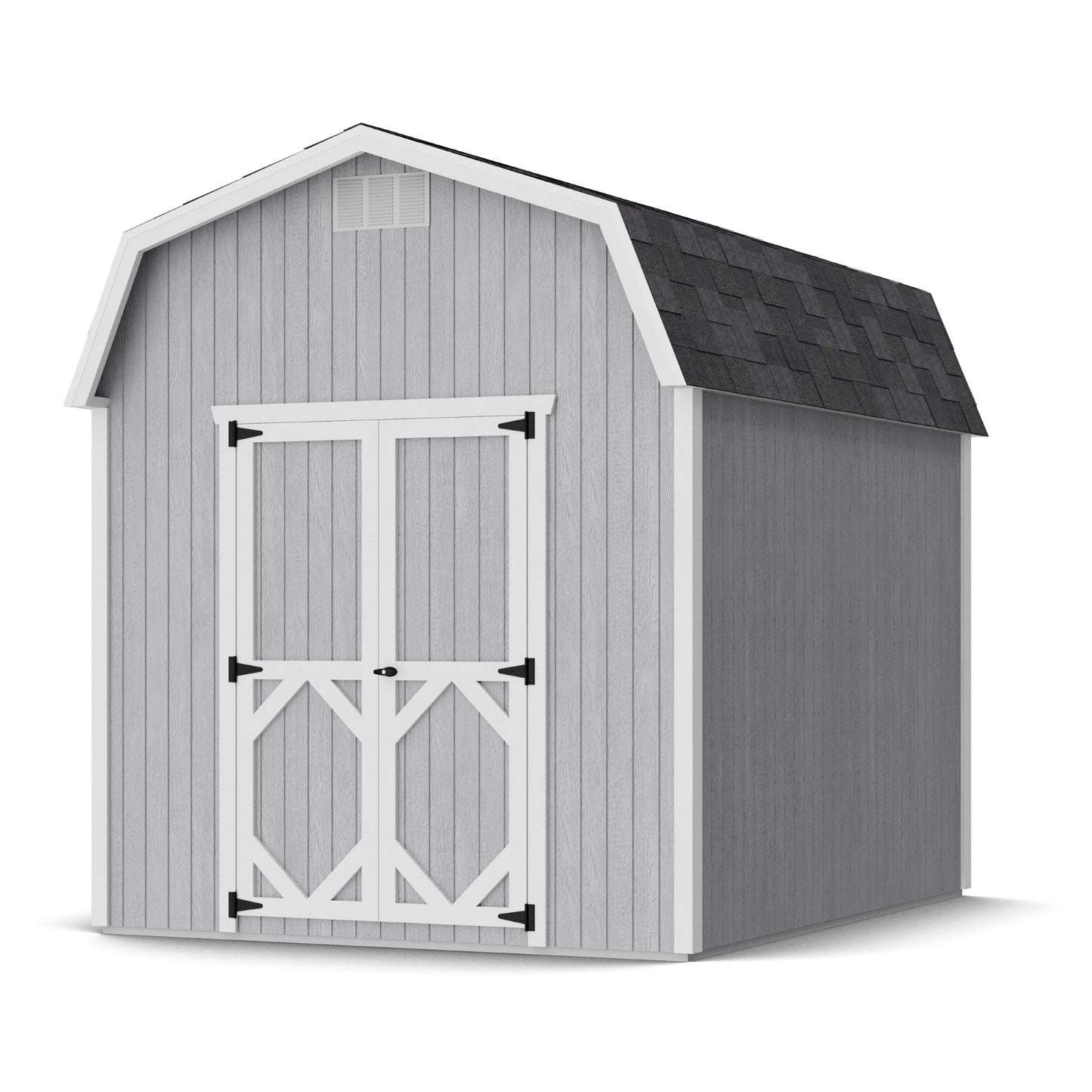 8x10 Classic Gambrel Barn with 6 Foot Sidewalls