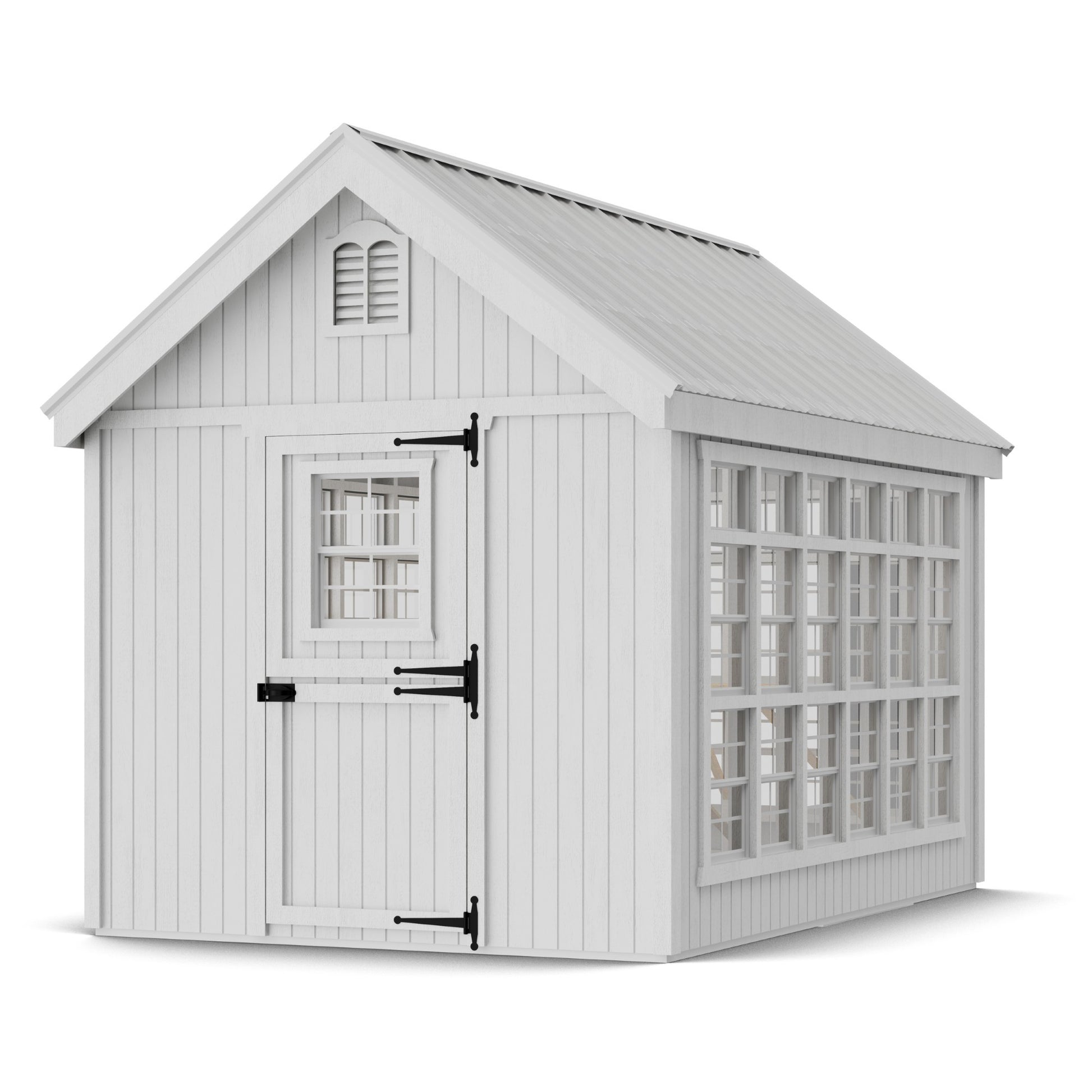 8x12 colonial gable greenhouse