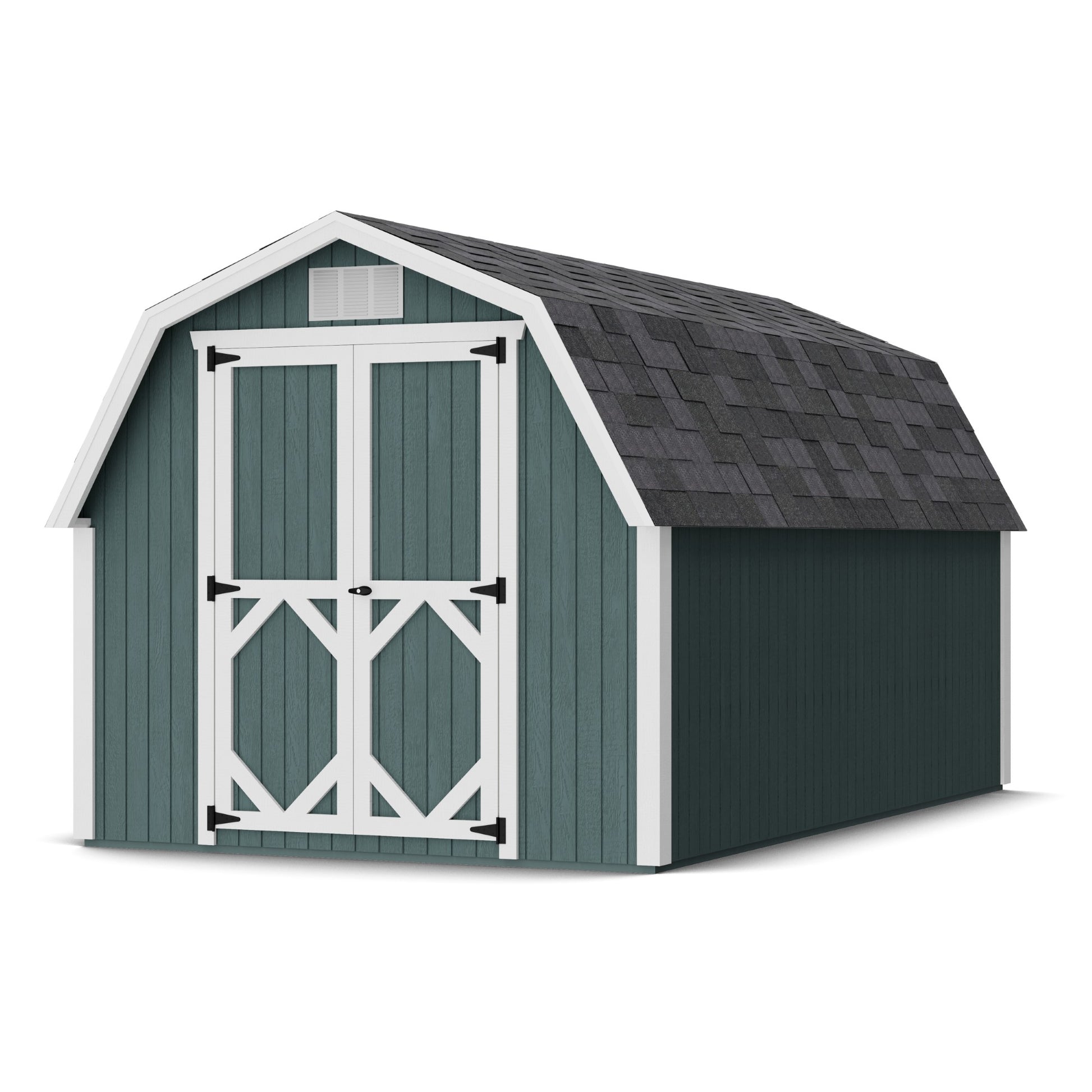 8x14 Classic Gambrel Barn with 4 Foot Sidewalls