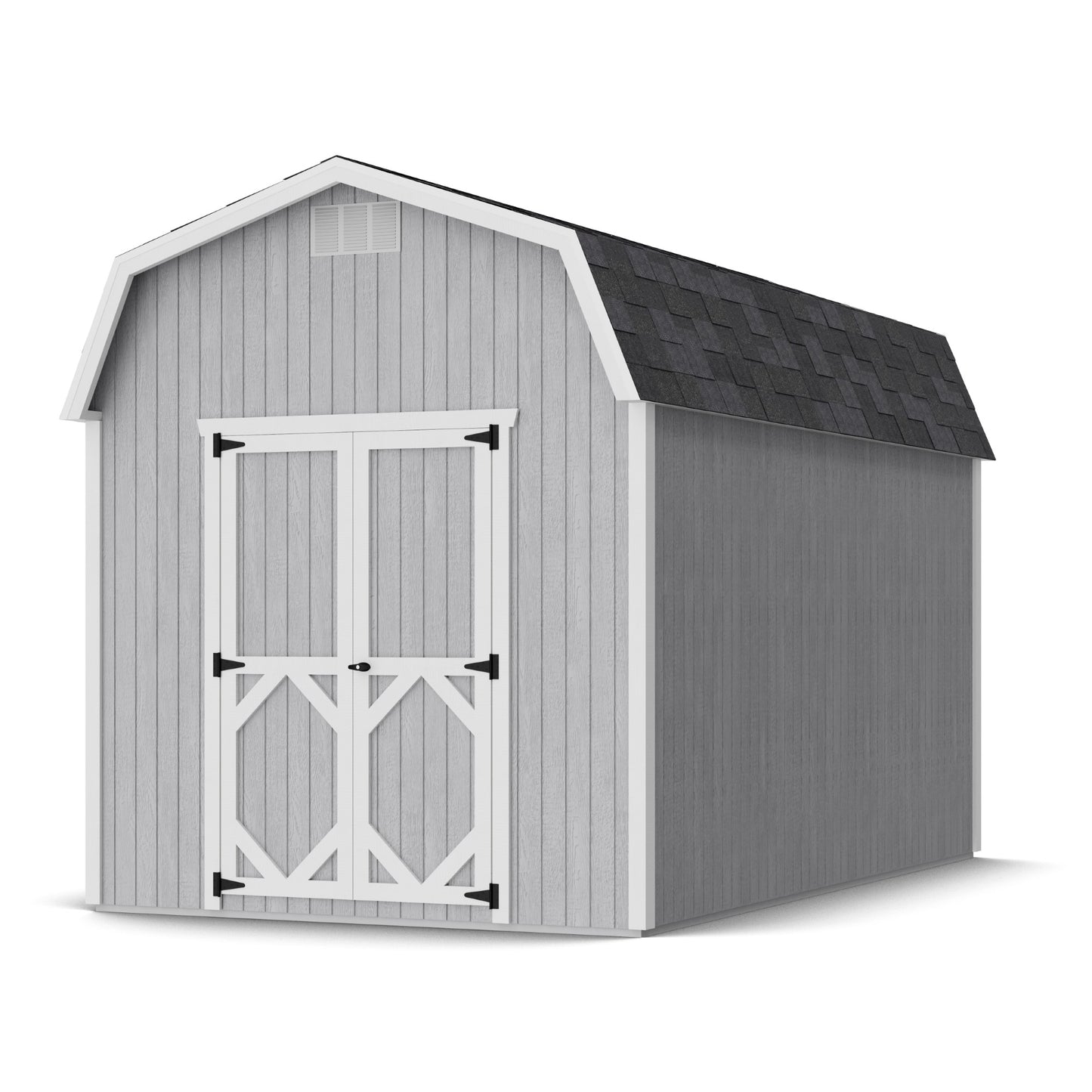 8x14 Classic Gambrel Barn with 6 Foot Sidewalls