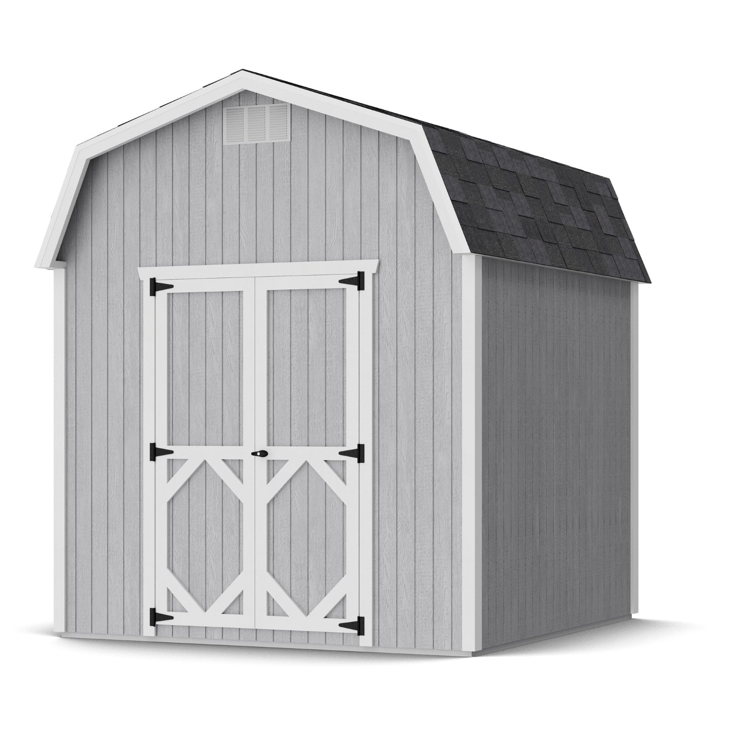 8x8 Classic Gambrel Barn with 6 Foot Sidewalls