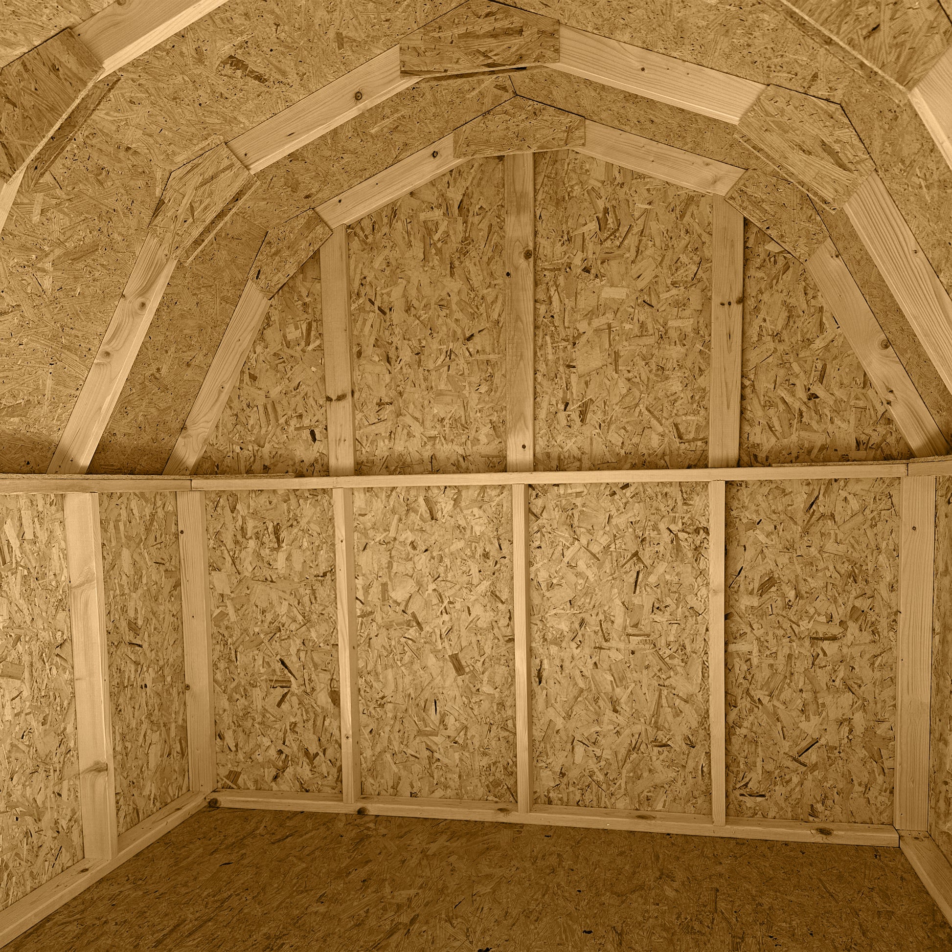 Value Gambrel Barn with 4 ft Sidewalls